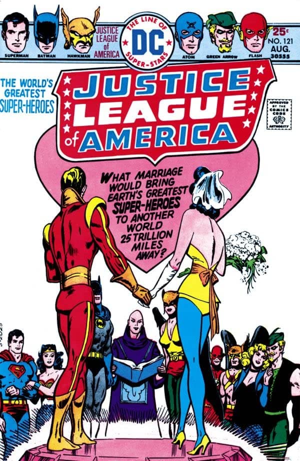 Justice League of America #121 cover