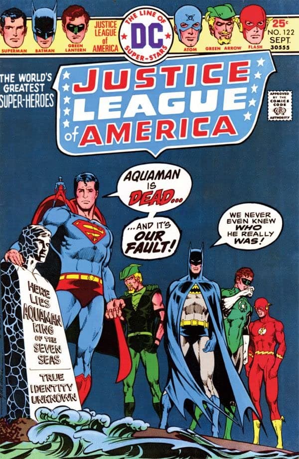 Justice League of America #122 cover