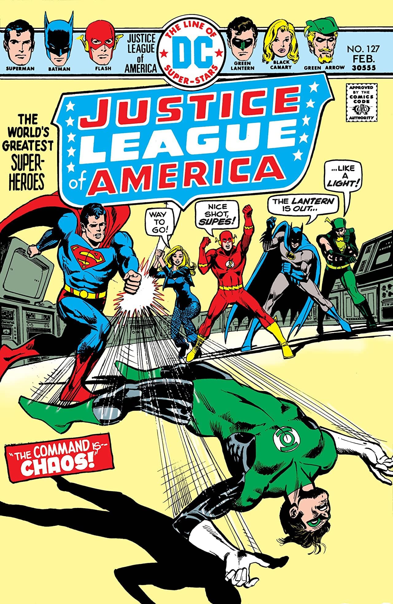 Justice League of America #127 cover