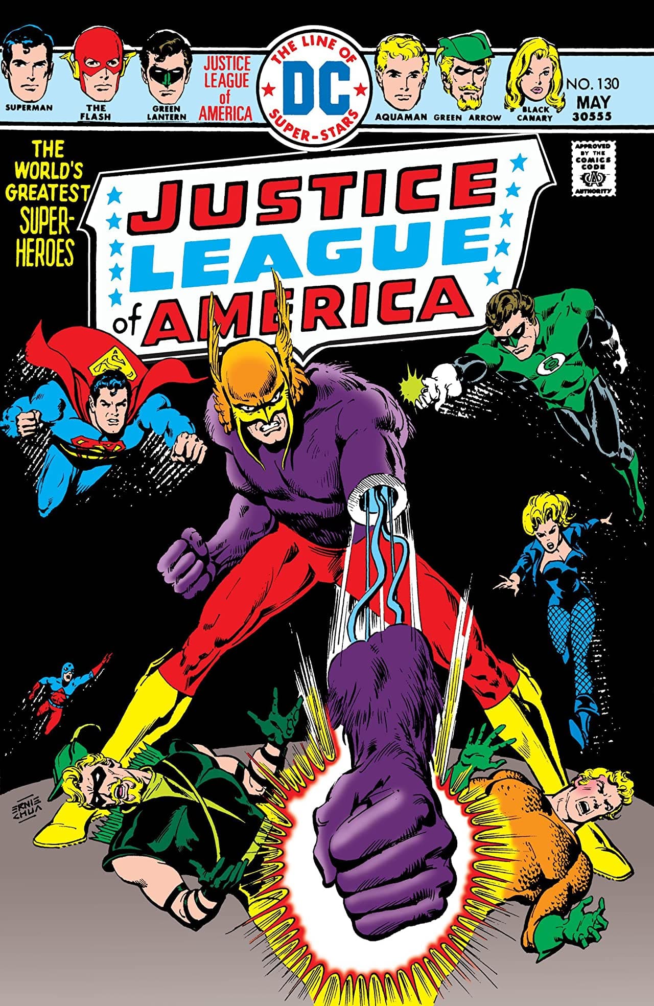 Justice League of America #130 cover