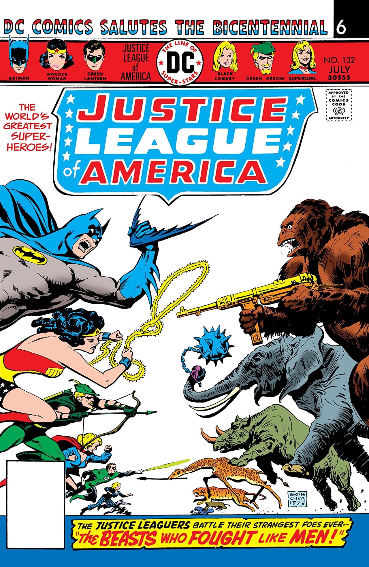 Justice League of America #132 cover
