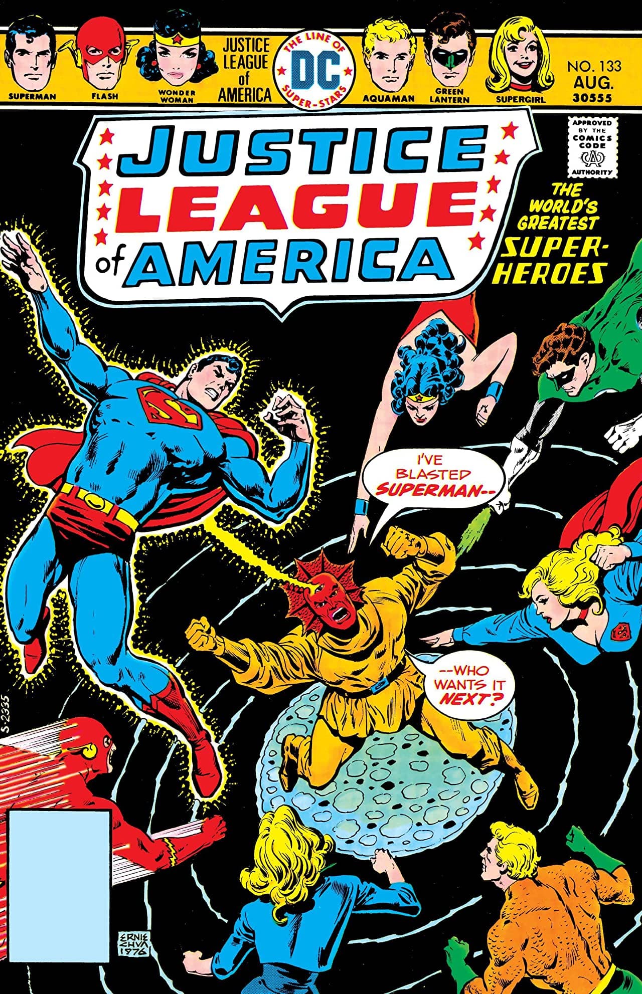 Justice League of America #133 cover
