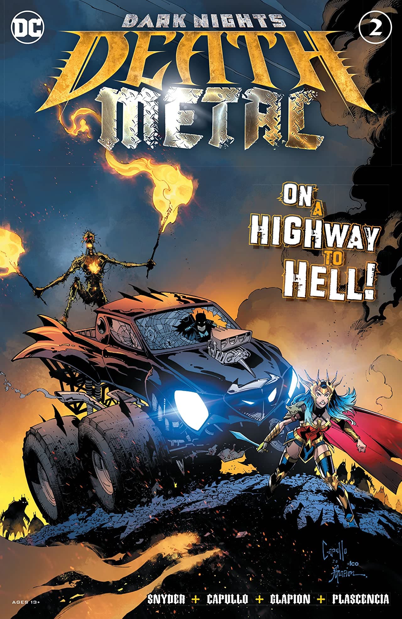 Dark Nights: Death Metal #2 cover