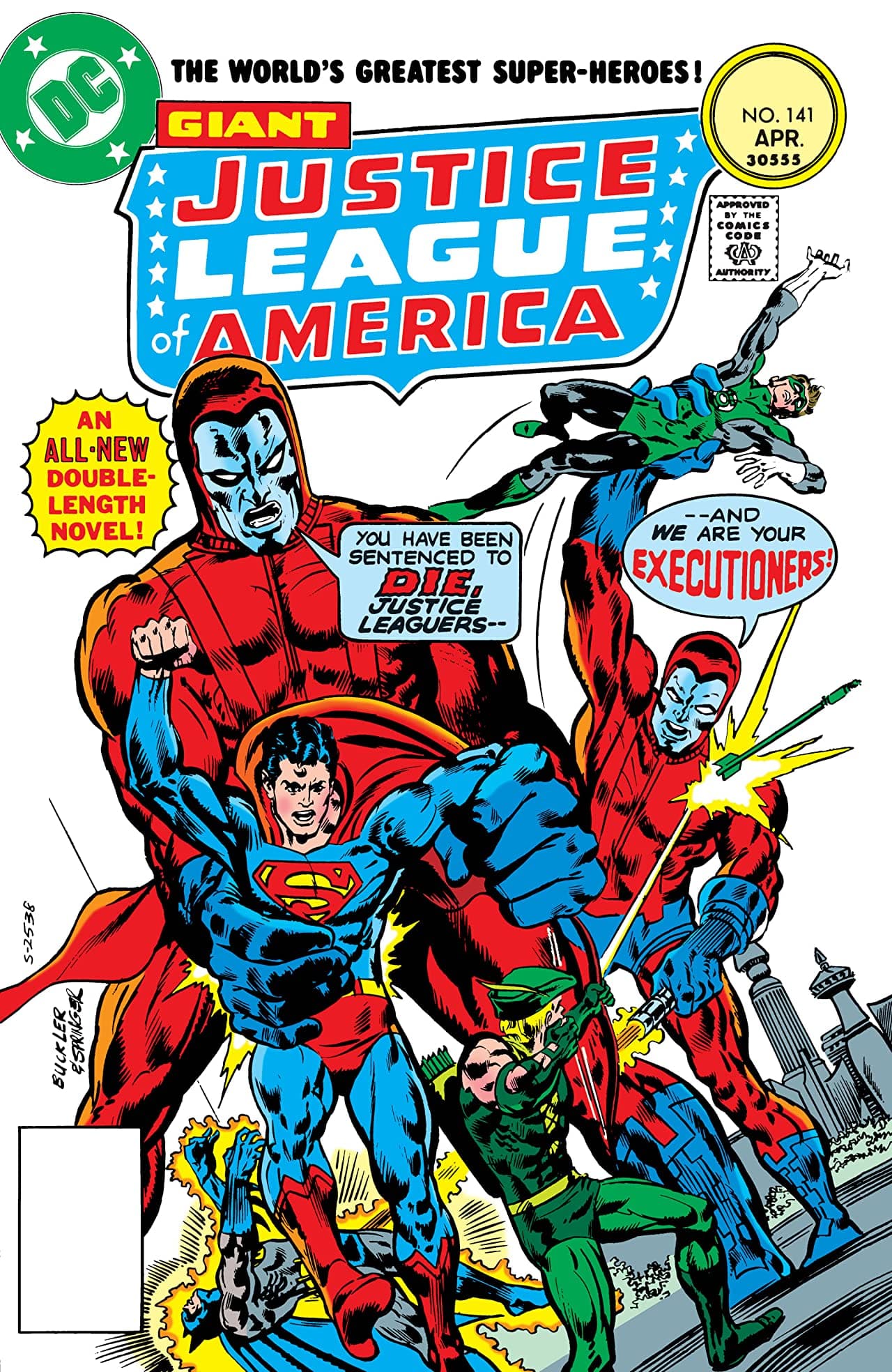 Justice League of America #141 cover