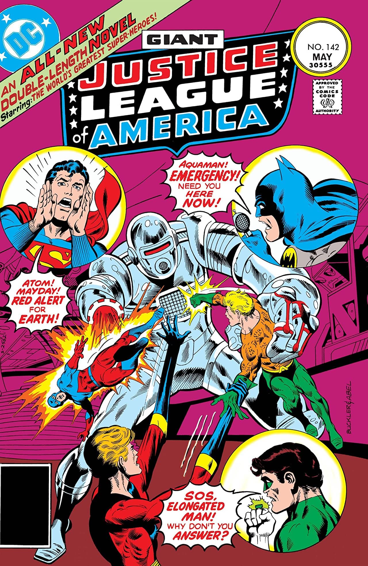 Justice League of America #142 cover