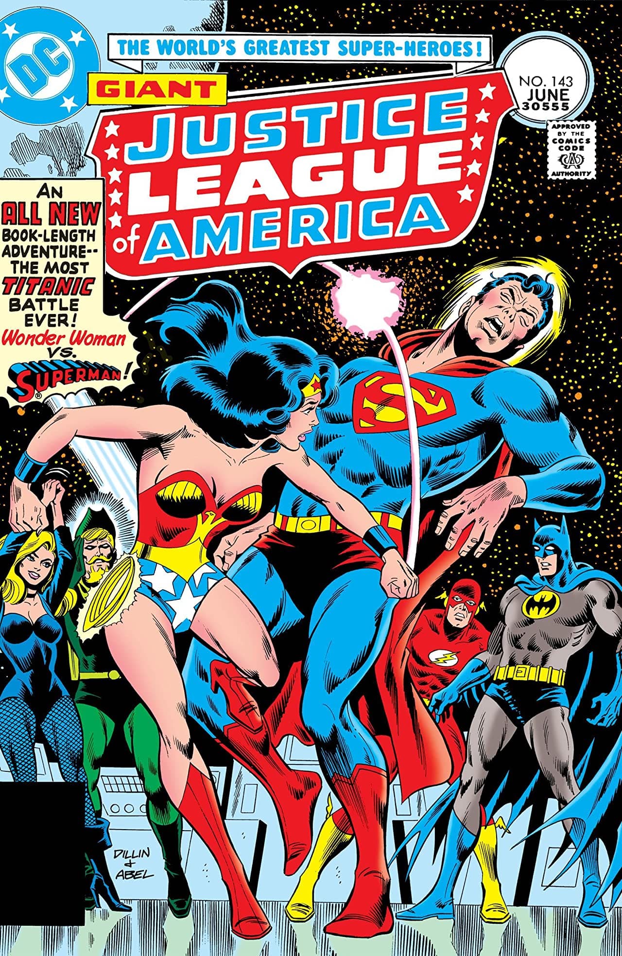 Justice League of America #143 cover