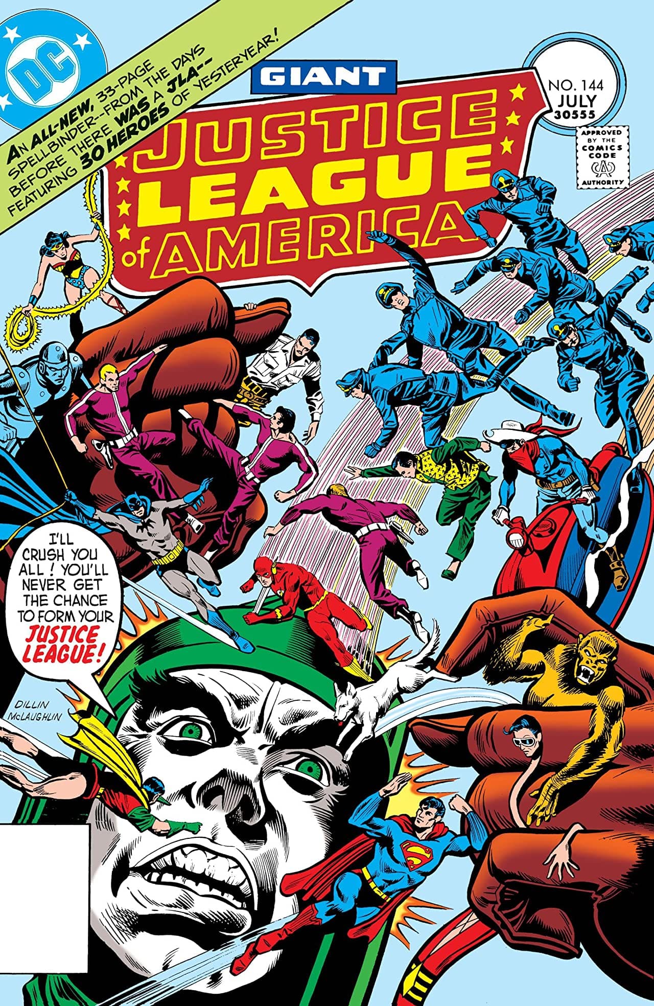 Justice League of America #144 cover
