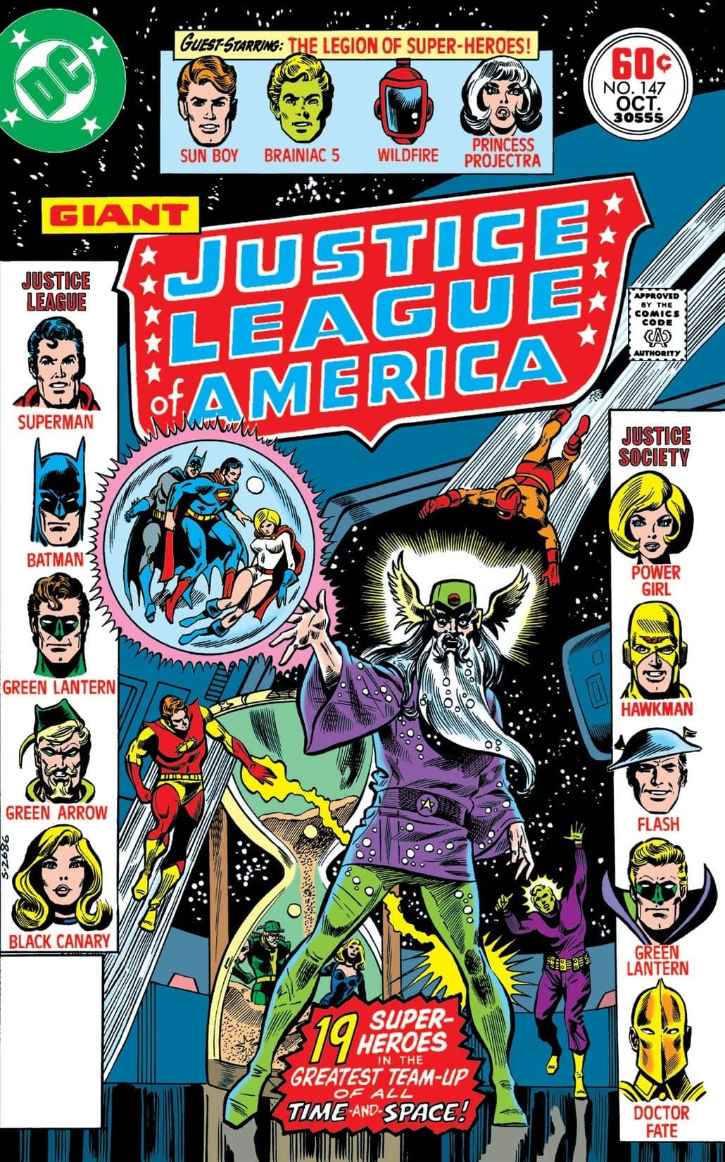 Justice League of America #147 cover