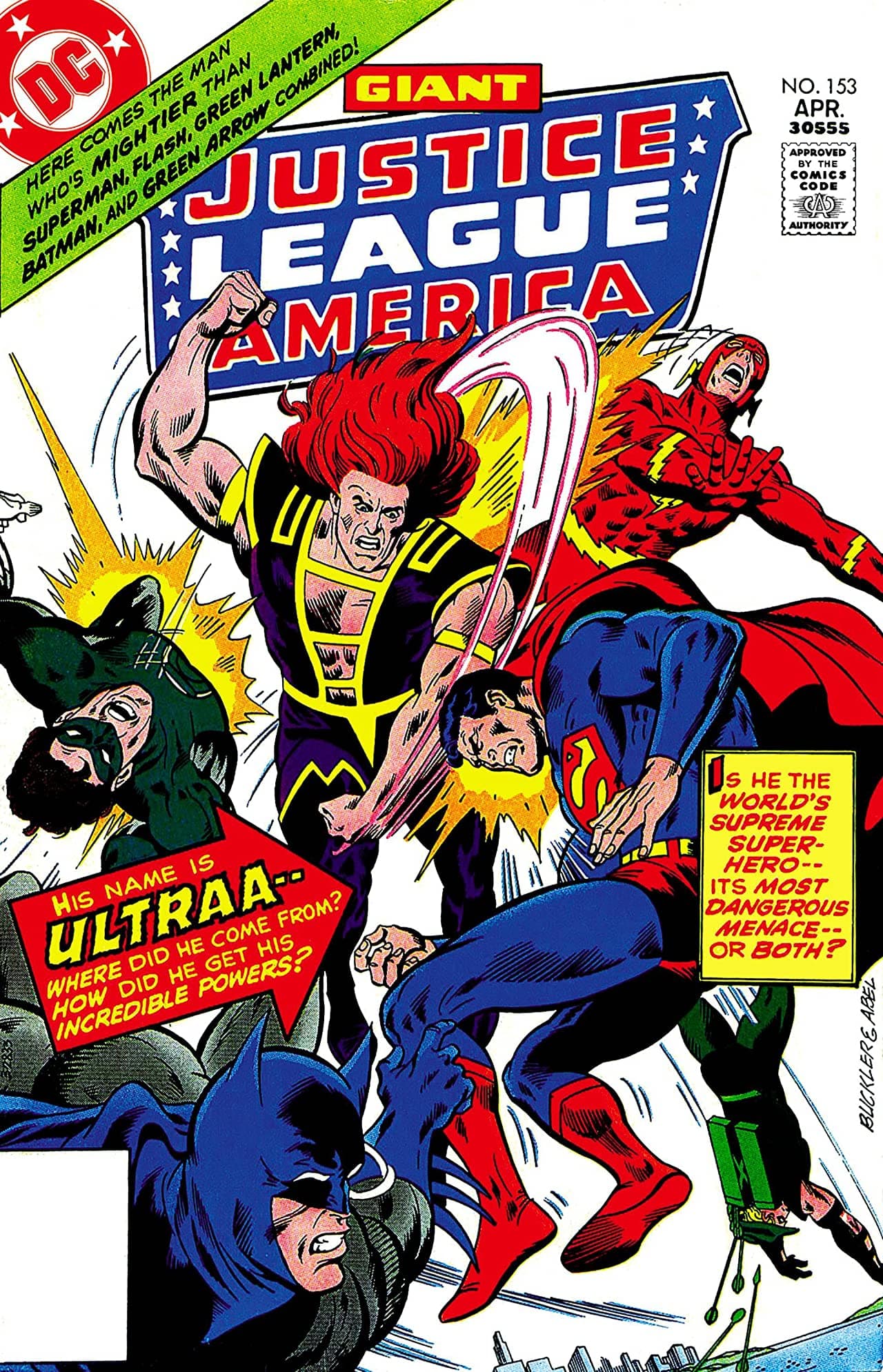Justice League of America #153 cover