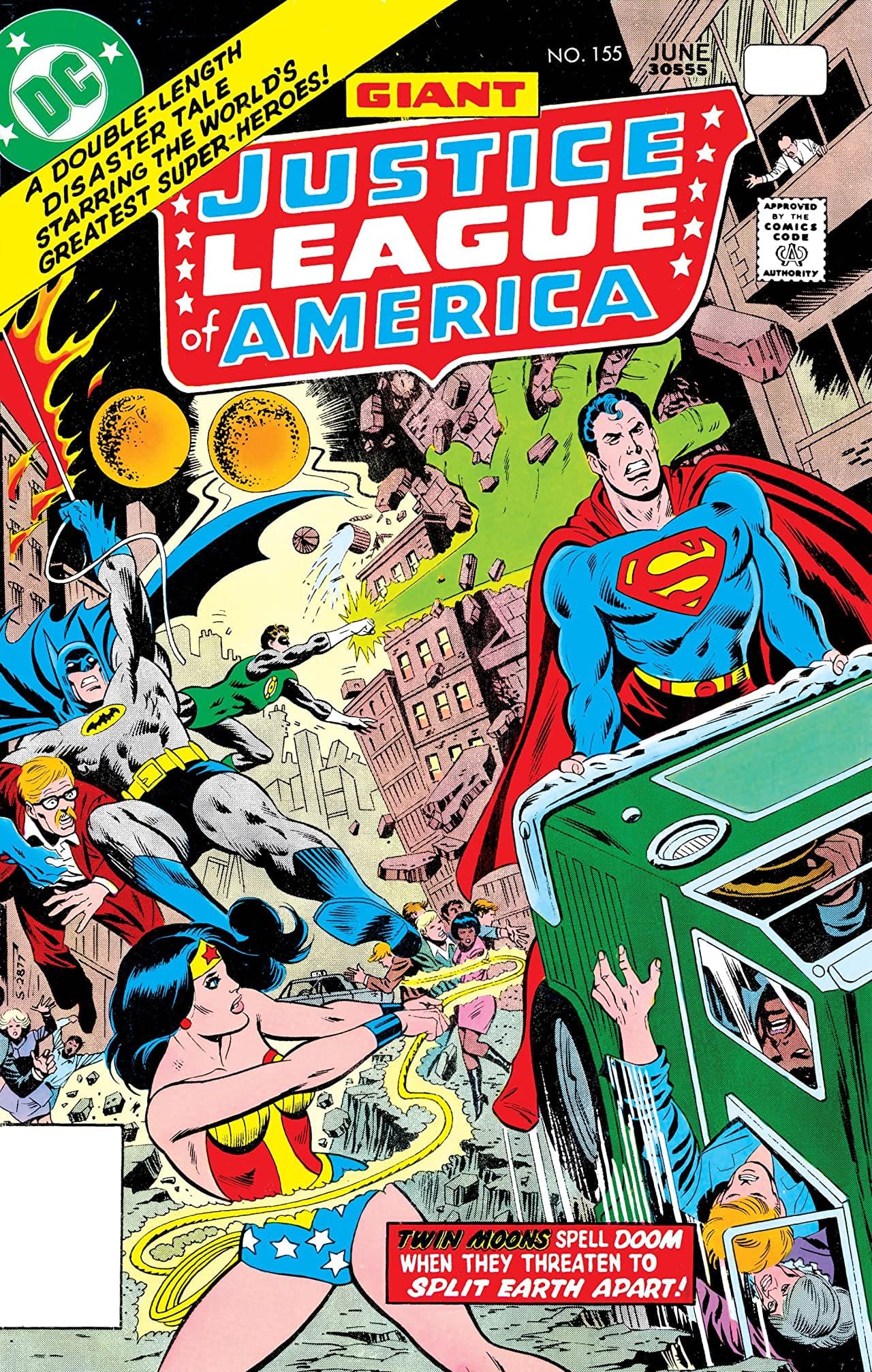 Justice League of America #155 cover