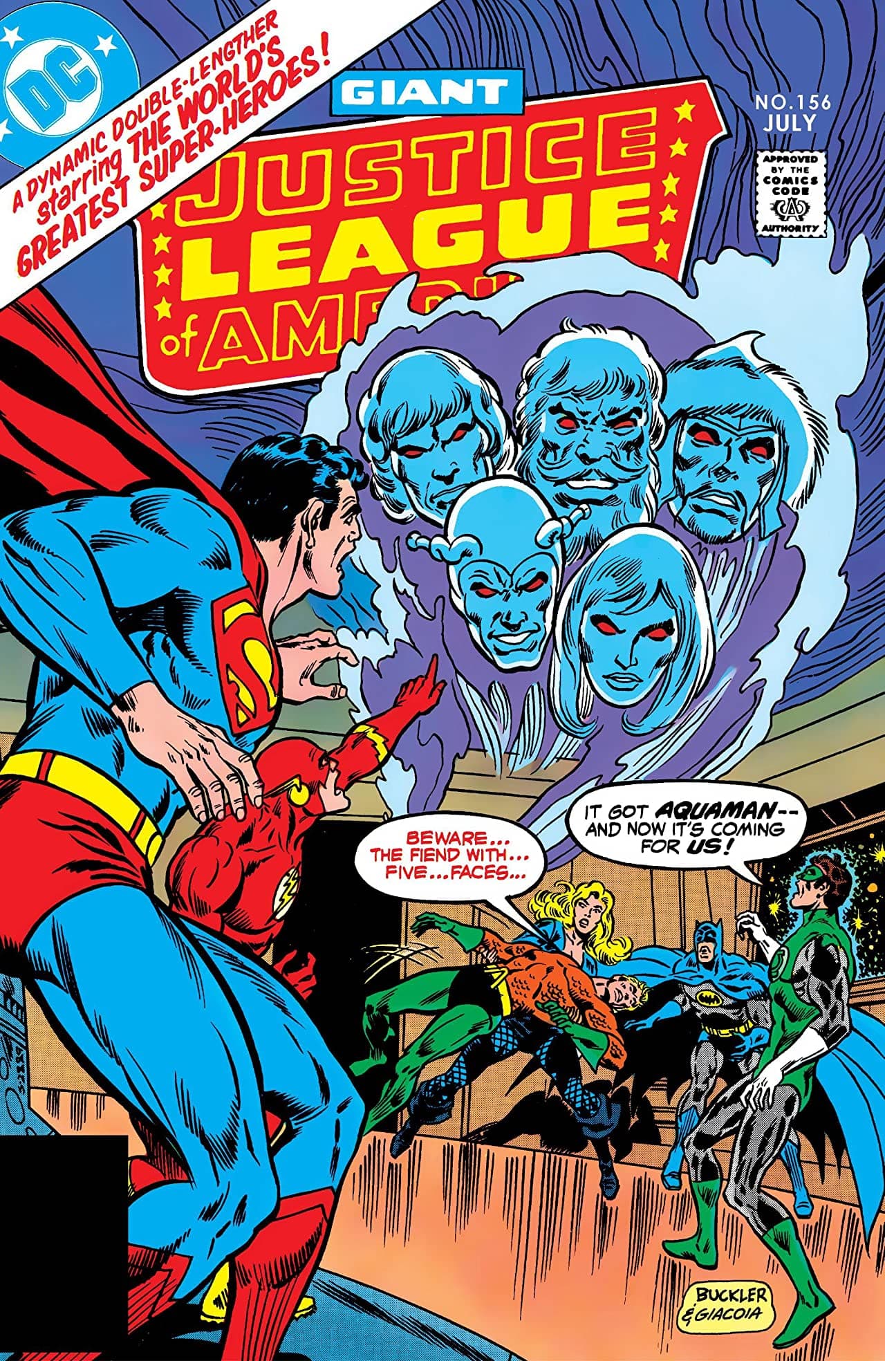 Justice League of America #156 cover