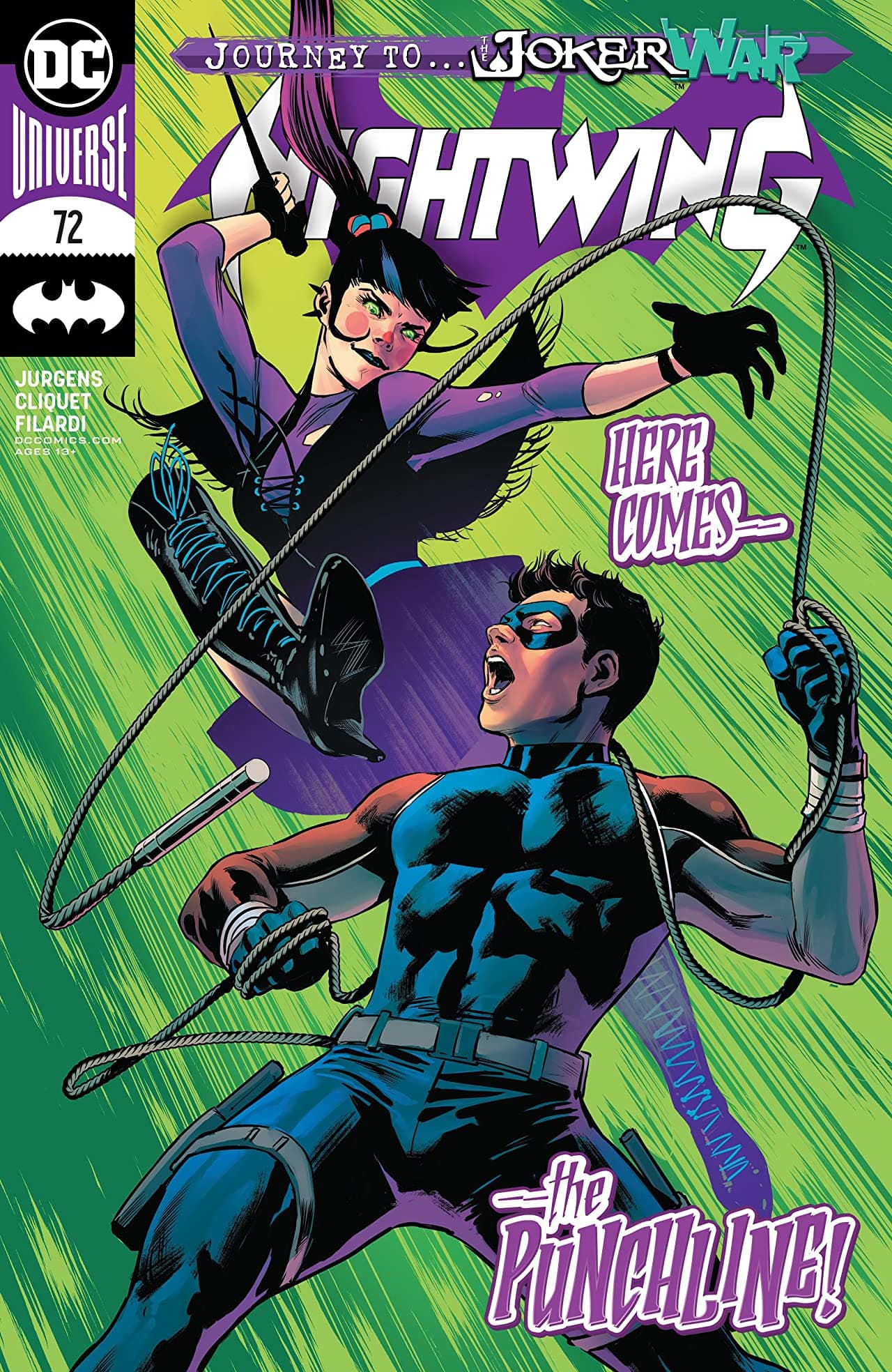 Nightwing #72 cover