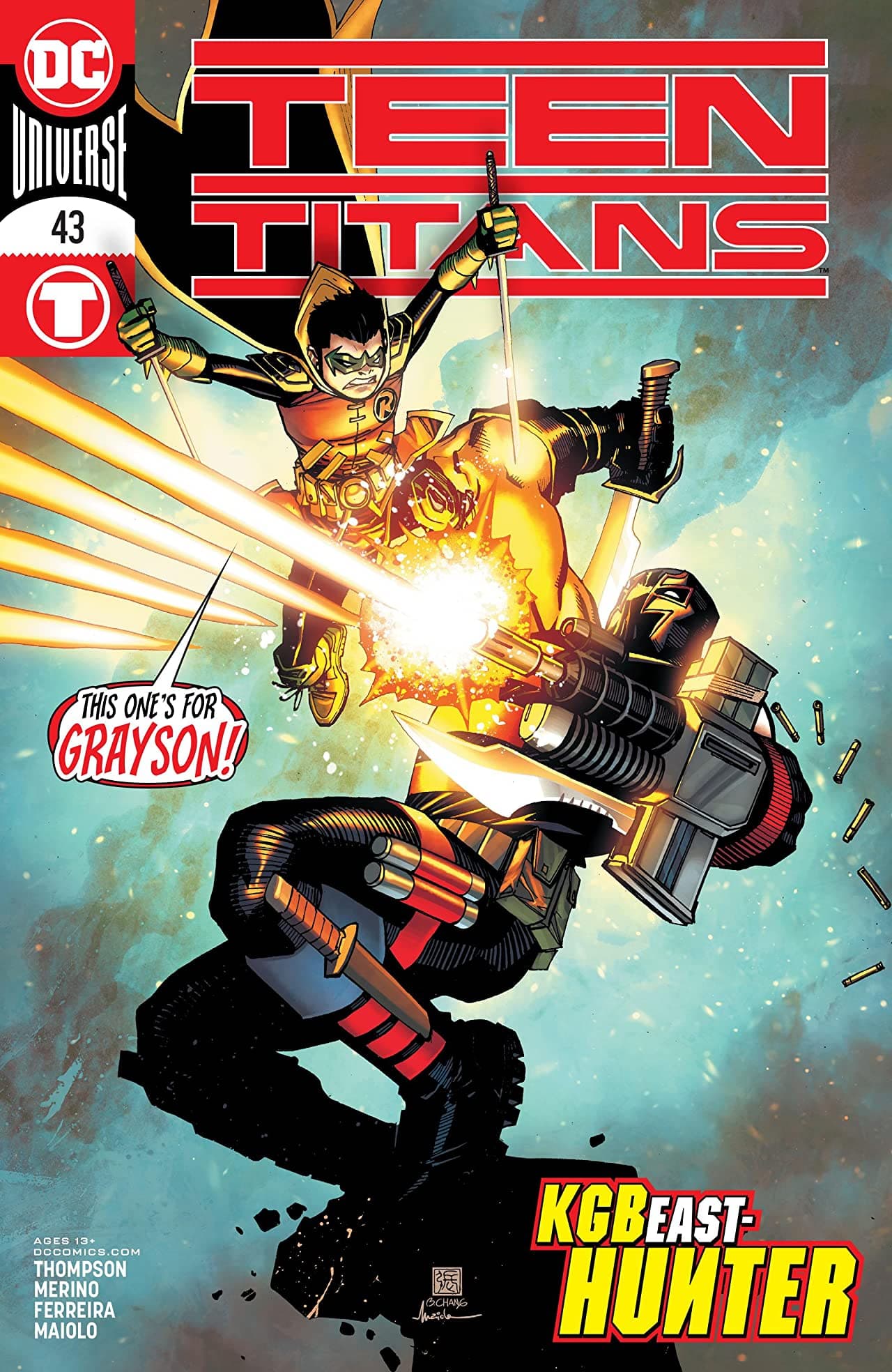 Teen Titans #43 cover