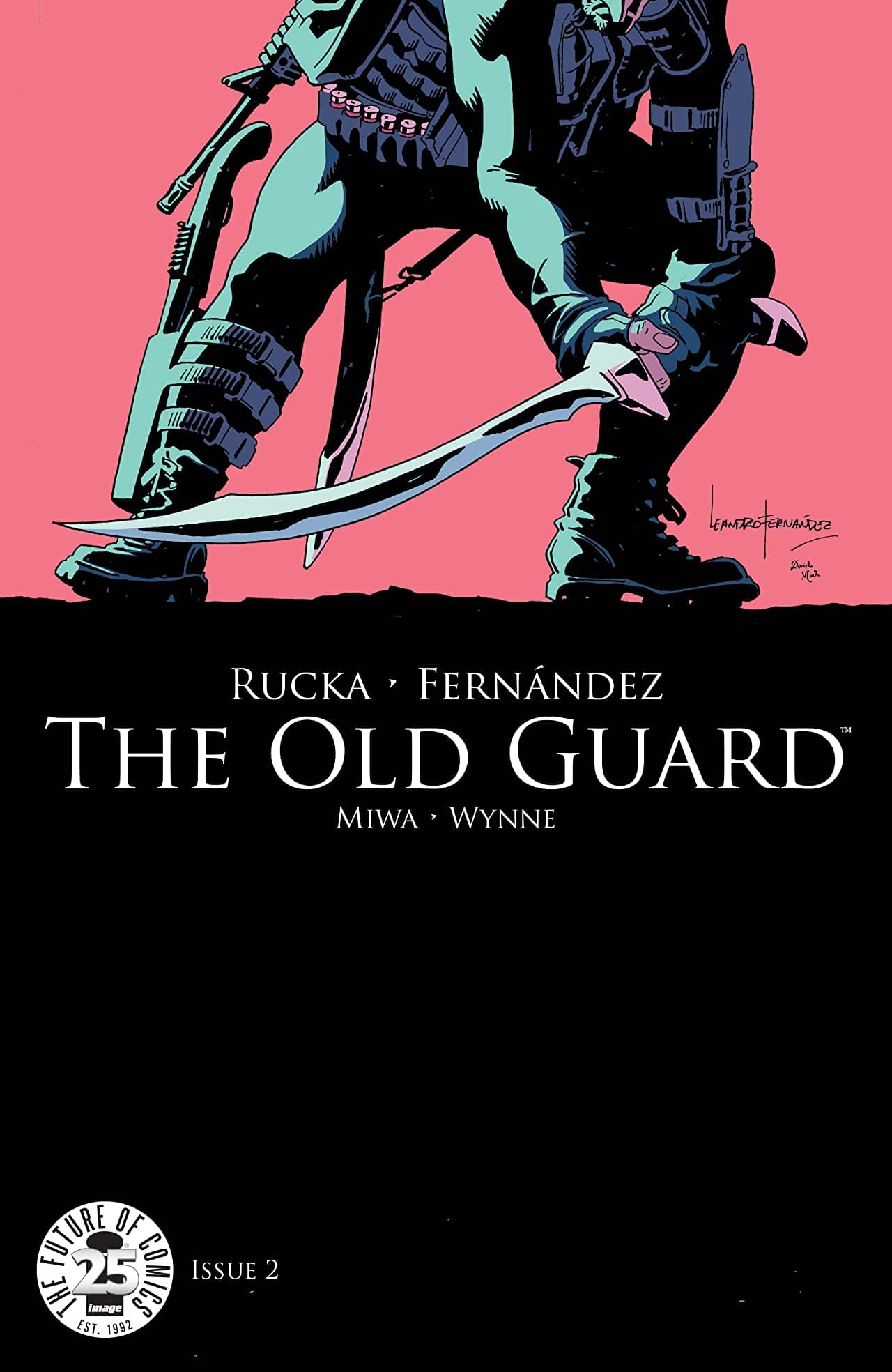 The Old Guard #2 cover