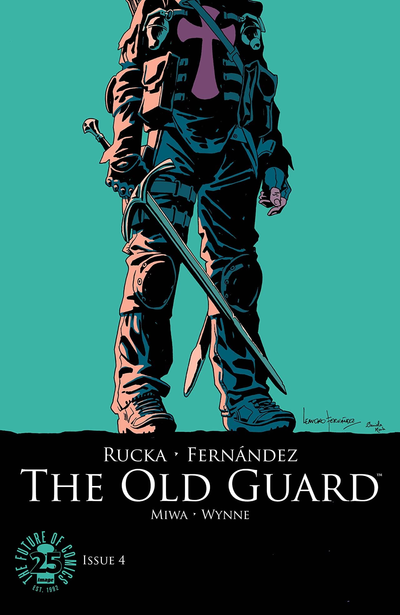 The Old Guard #4 cover