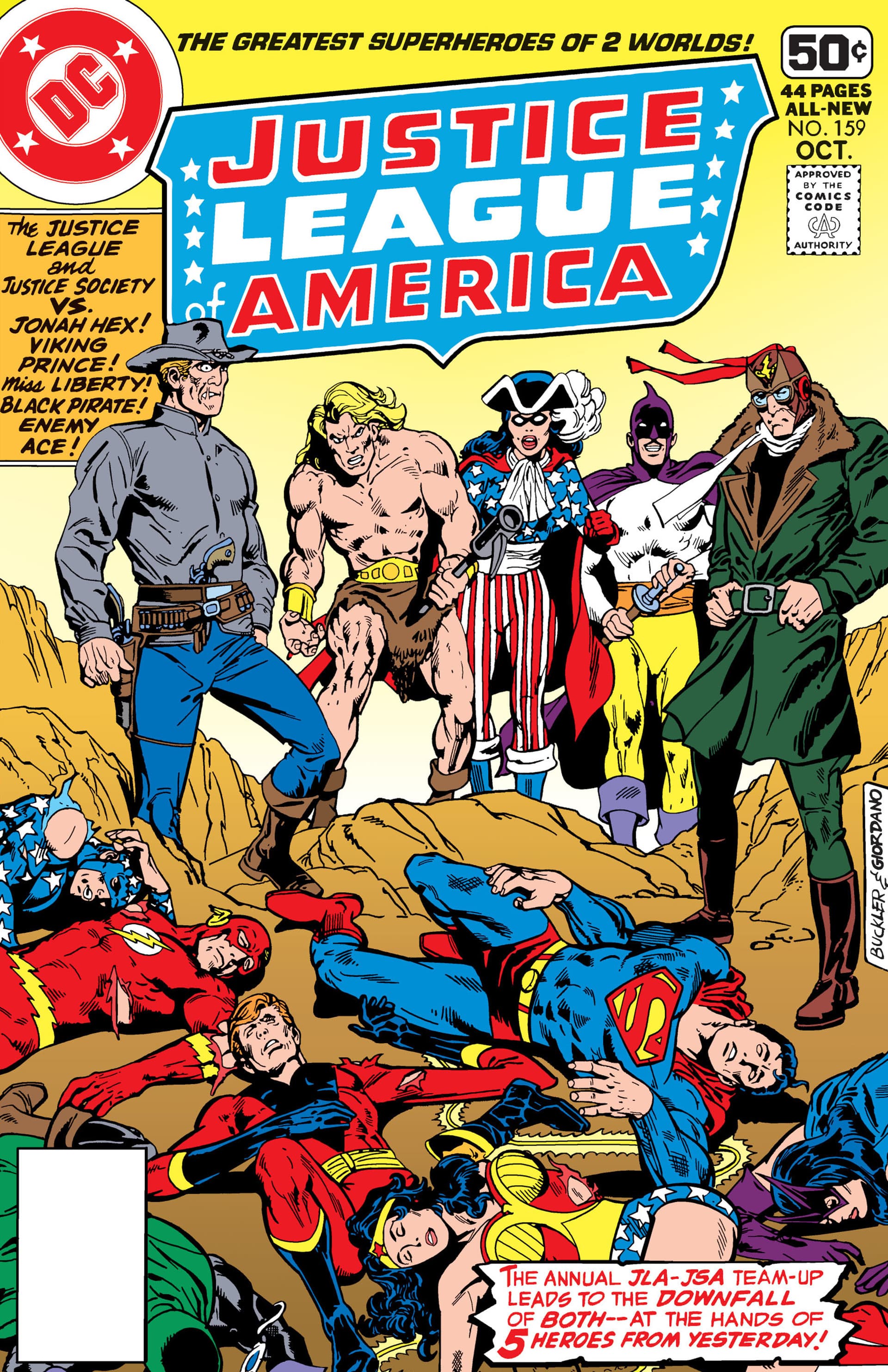 Justice League of America #159 cover