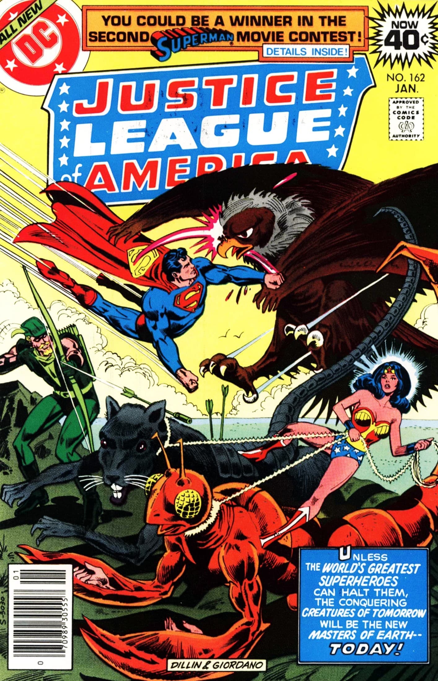 Justice League of America #162 cover