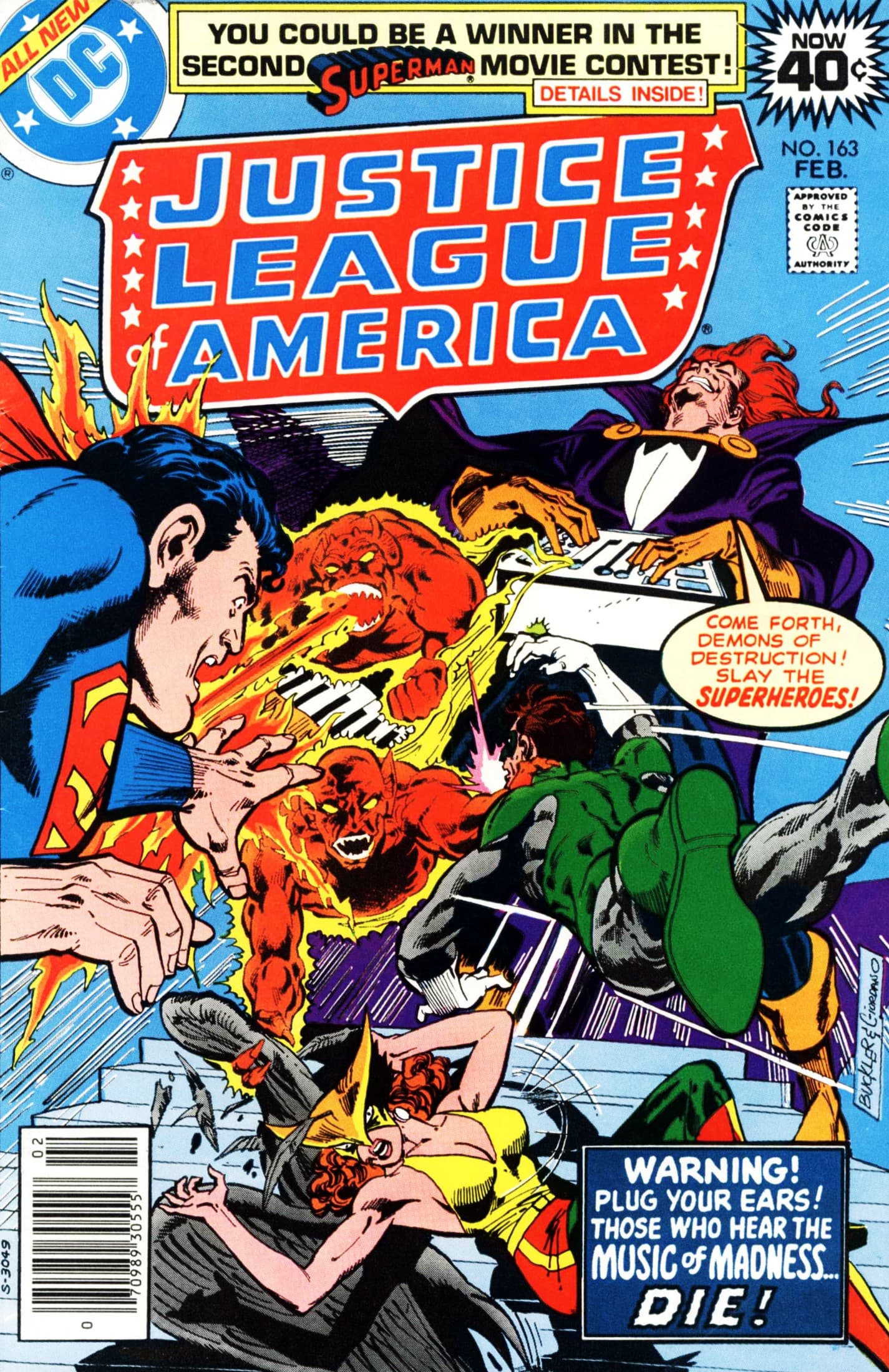 Justice League of America #163 cover
