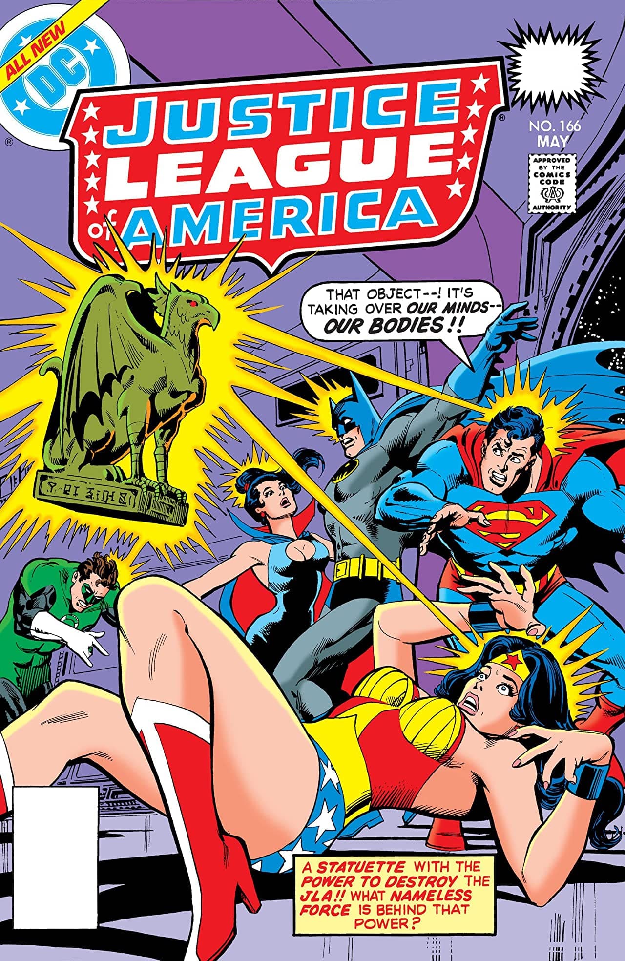 Justice League of America #166 cover