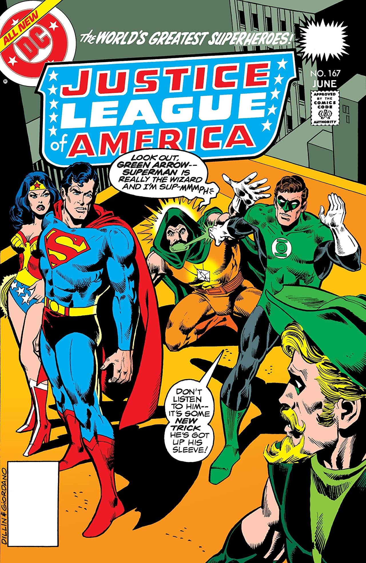 Justice League of America #167 cover