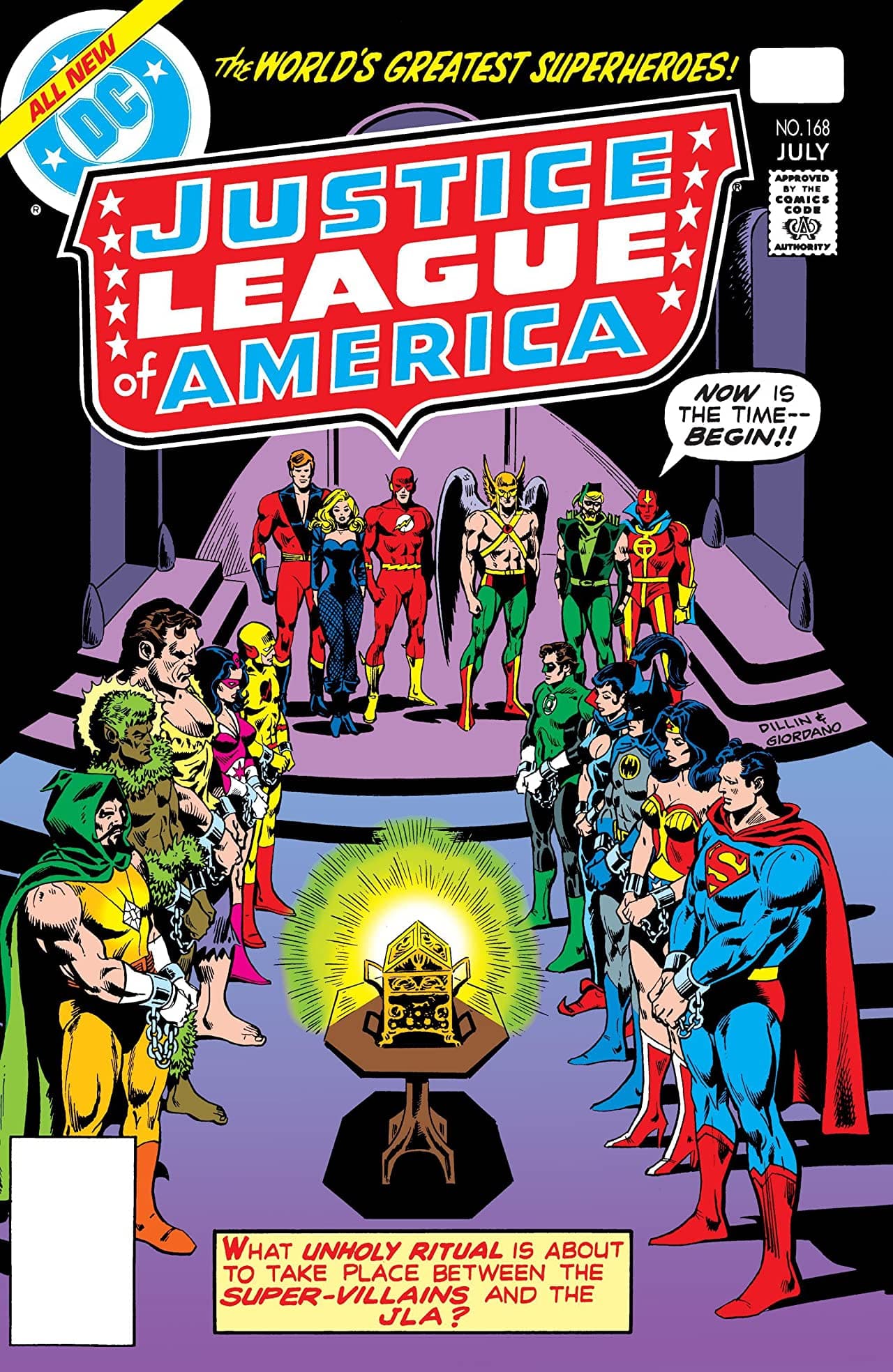 Justice League of America #168 cover