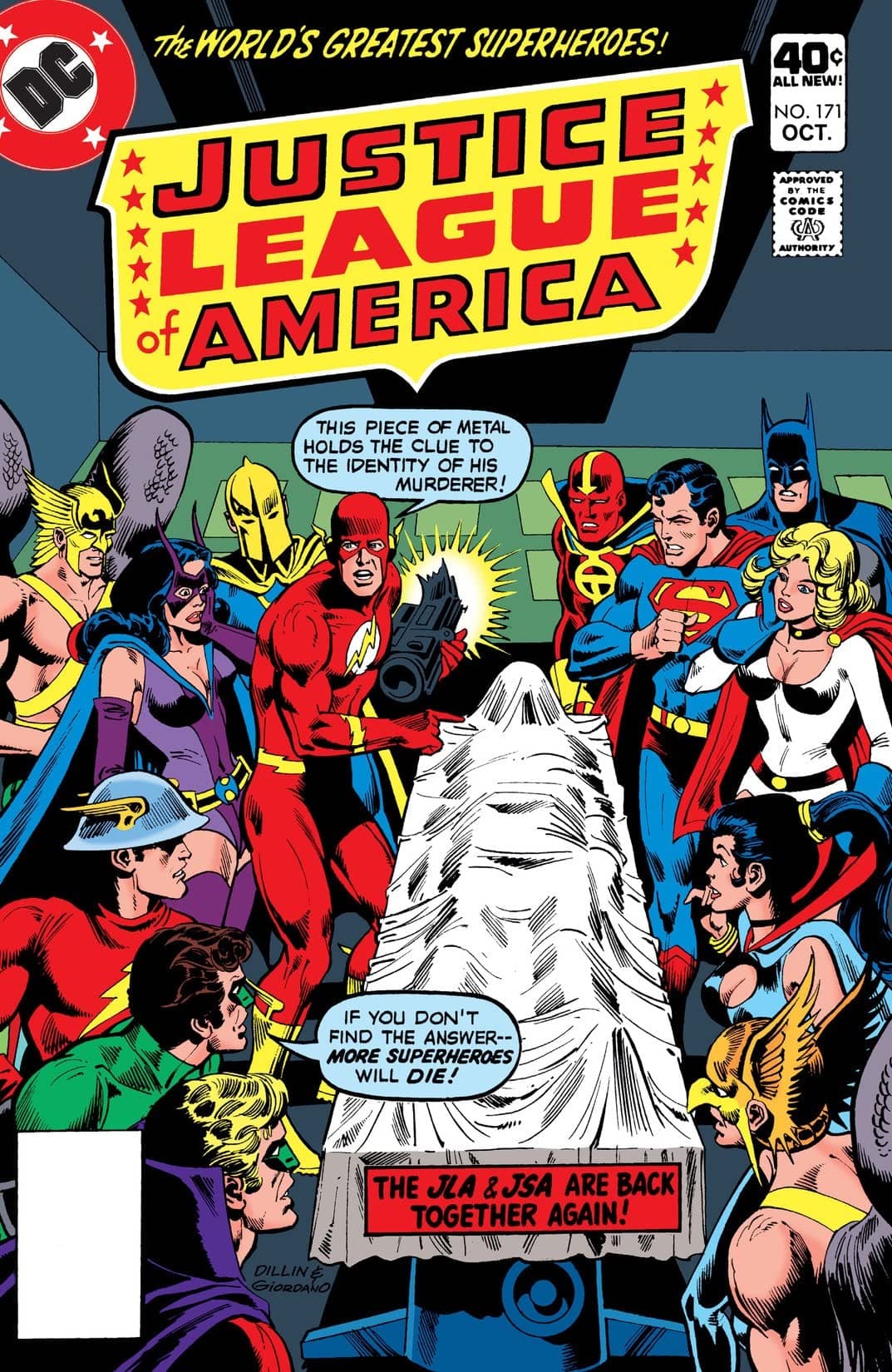 Justice League of America #171 cover