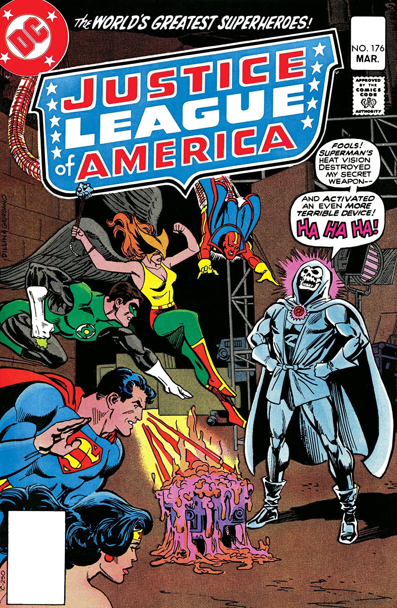 Justice League of America #176 cover