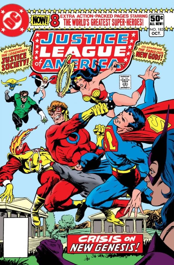 Justice League of America #183 cover