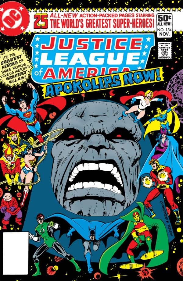 Justice League of America #184 cover