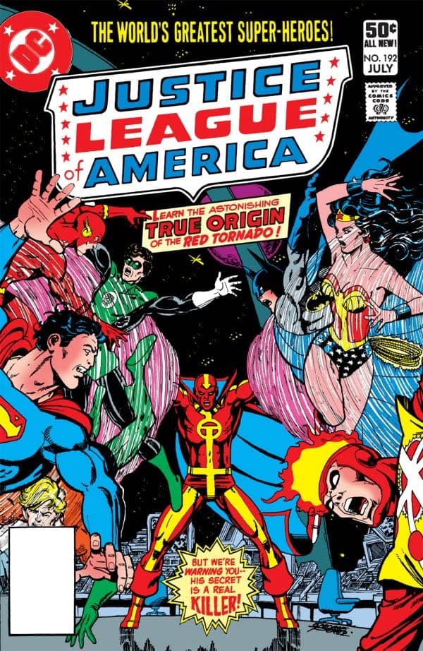 Justice League of America #192 cover