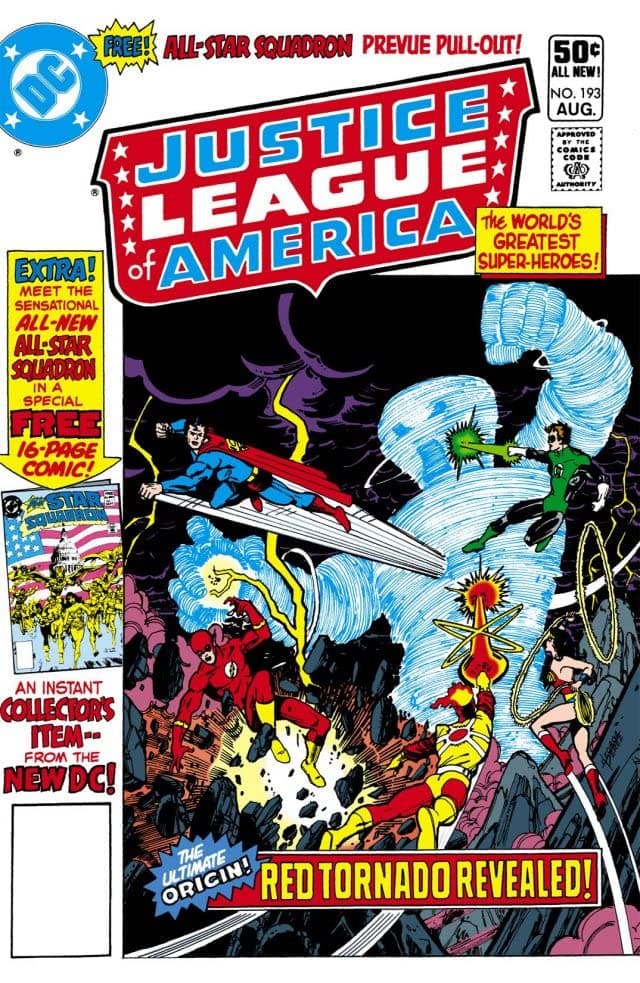 Justice League of America #193 cover