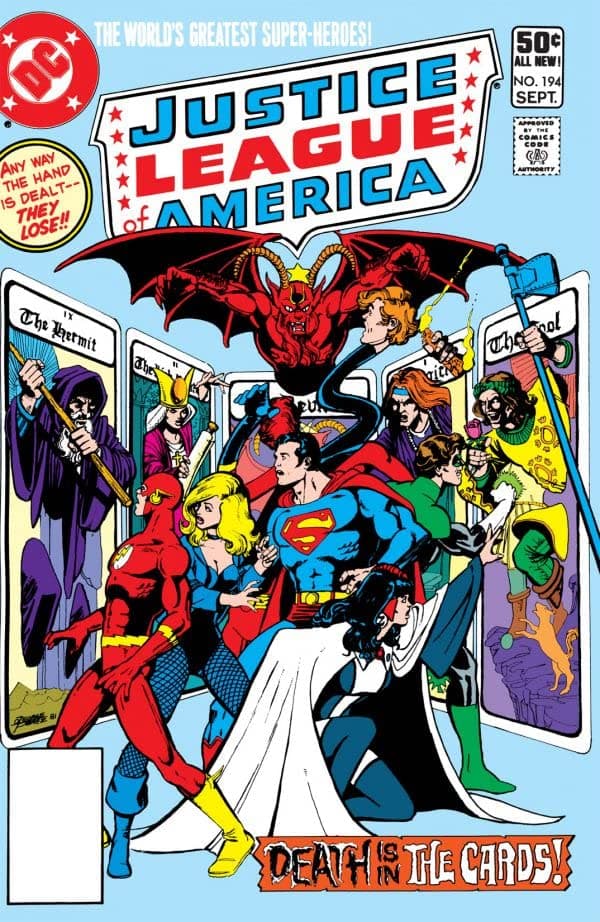Justice League of America #194 cover