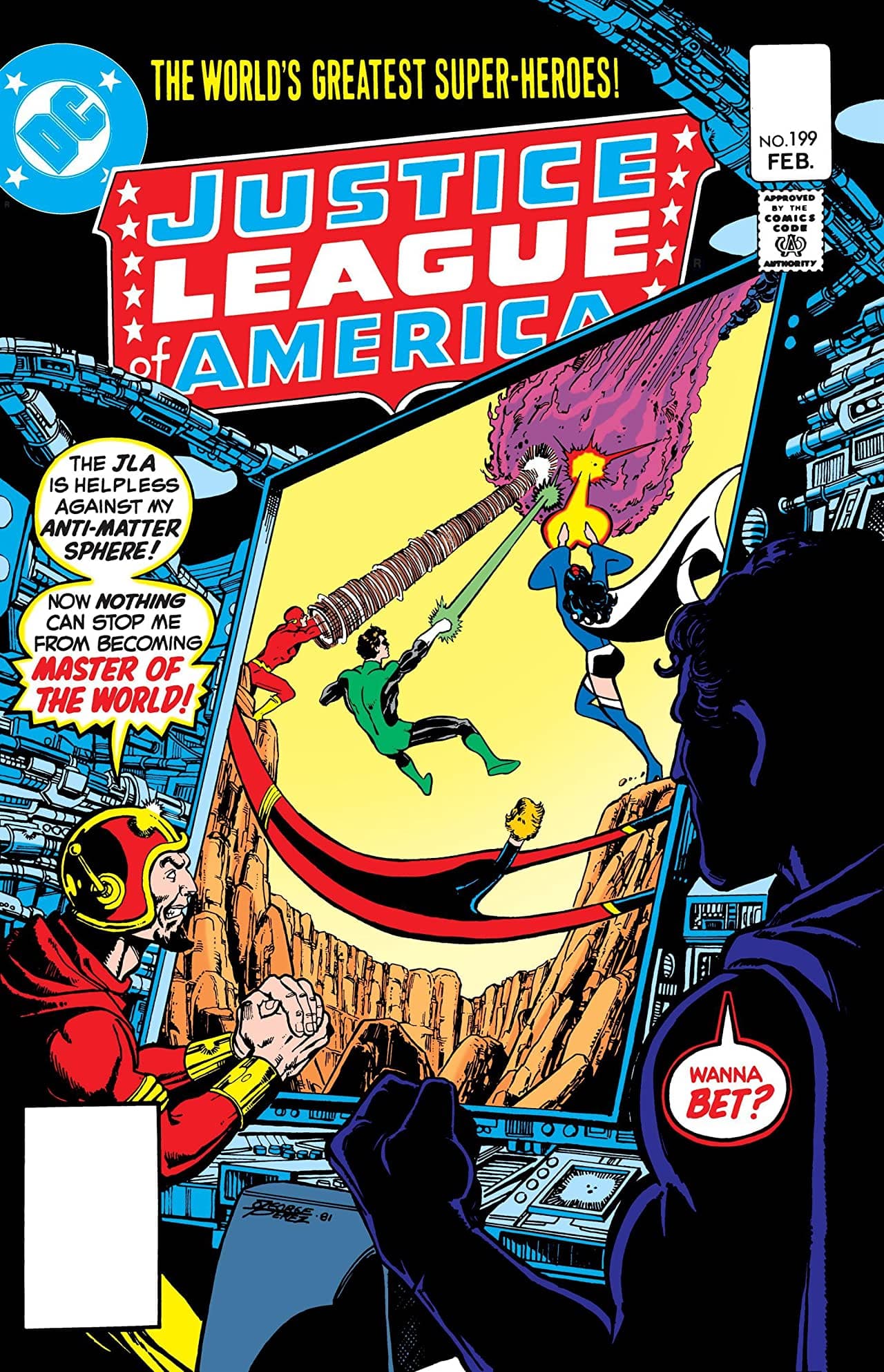 Justice League of America #199 cover