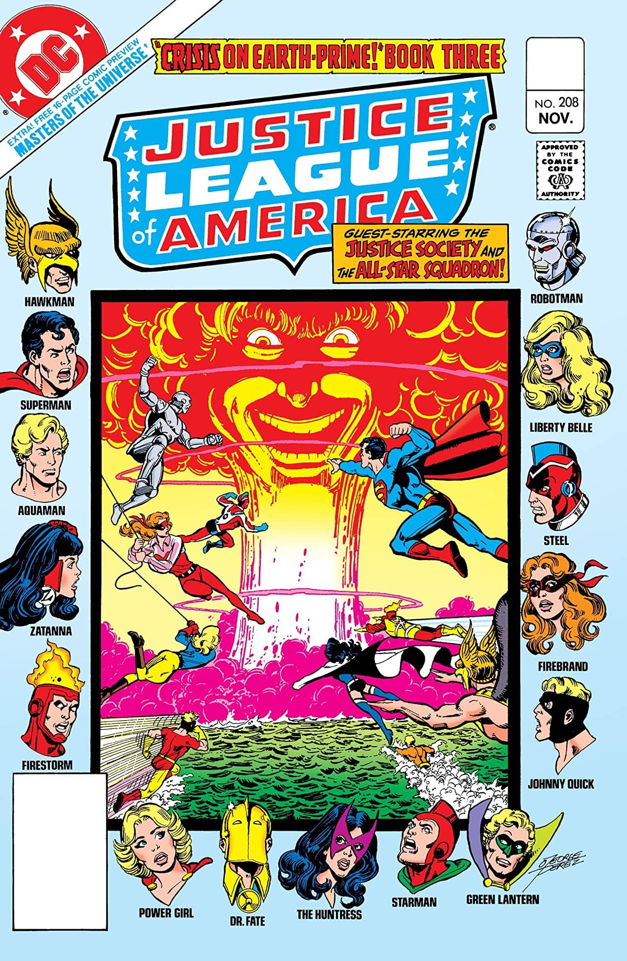 Justice League of America #208 cover