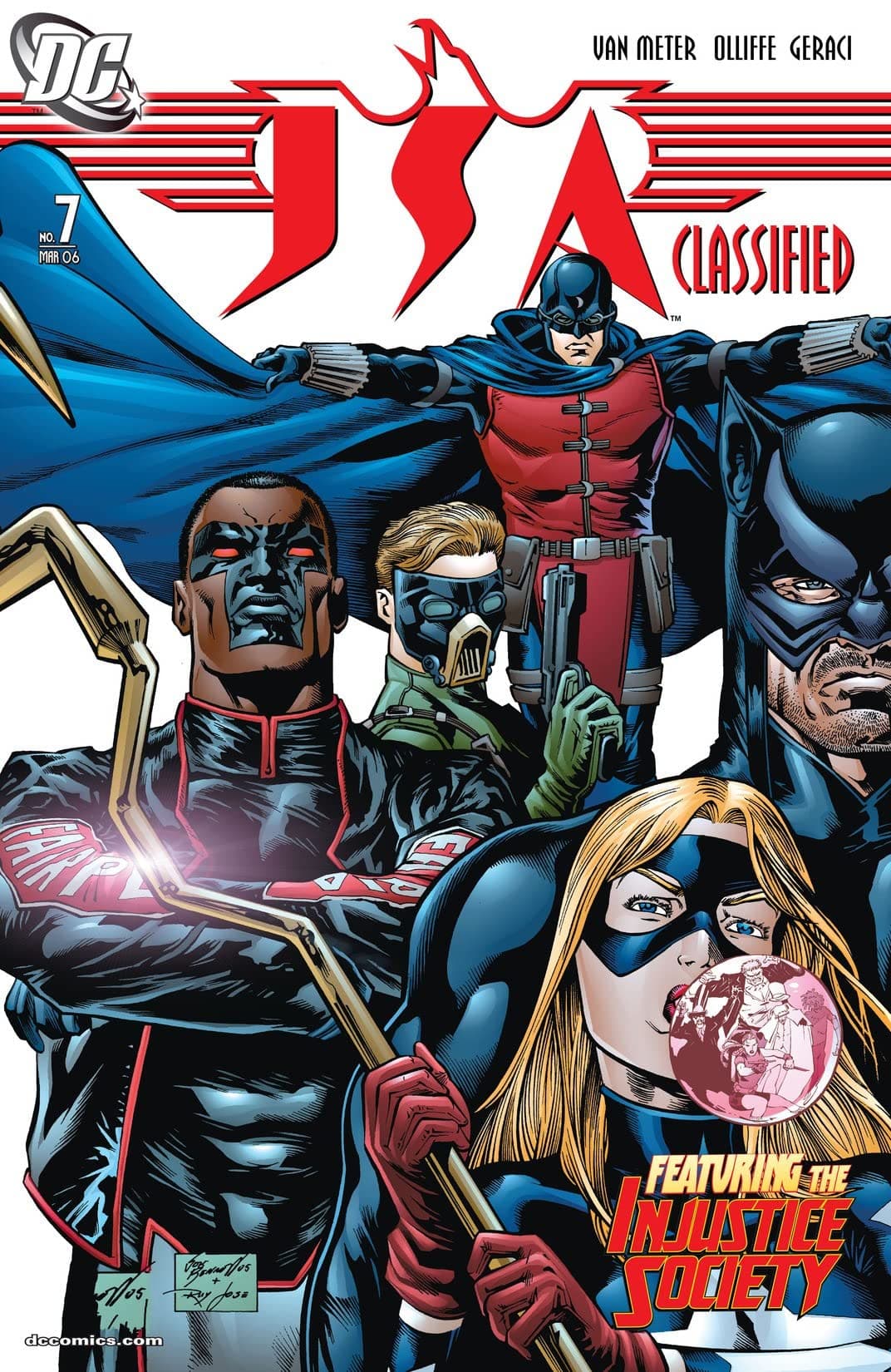 JSA: Classified #7 cover