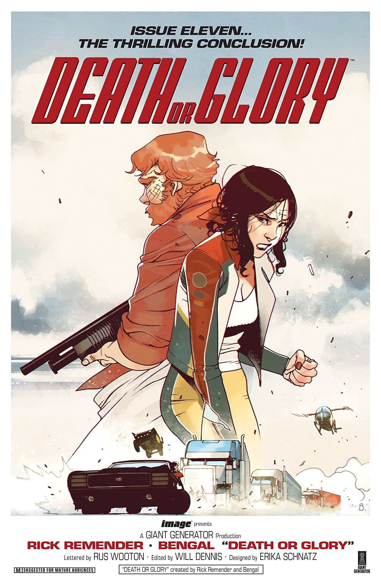 Death Or Glory #11 cover