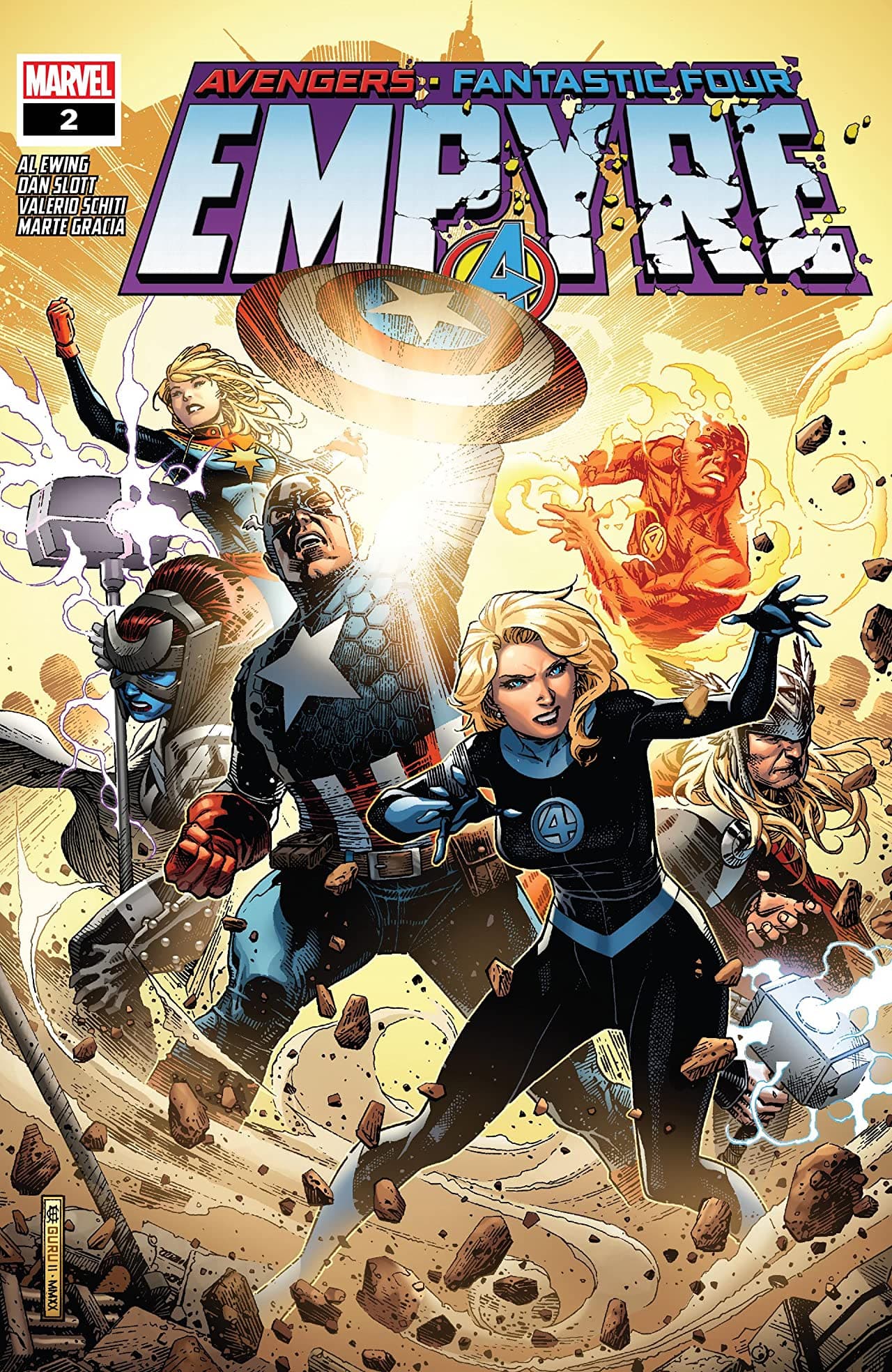 Empyre #2 cover