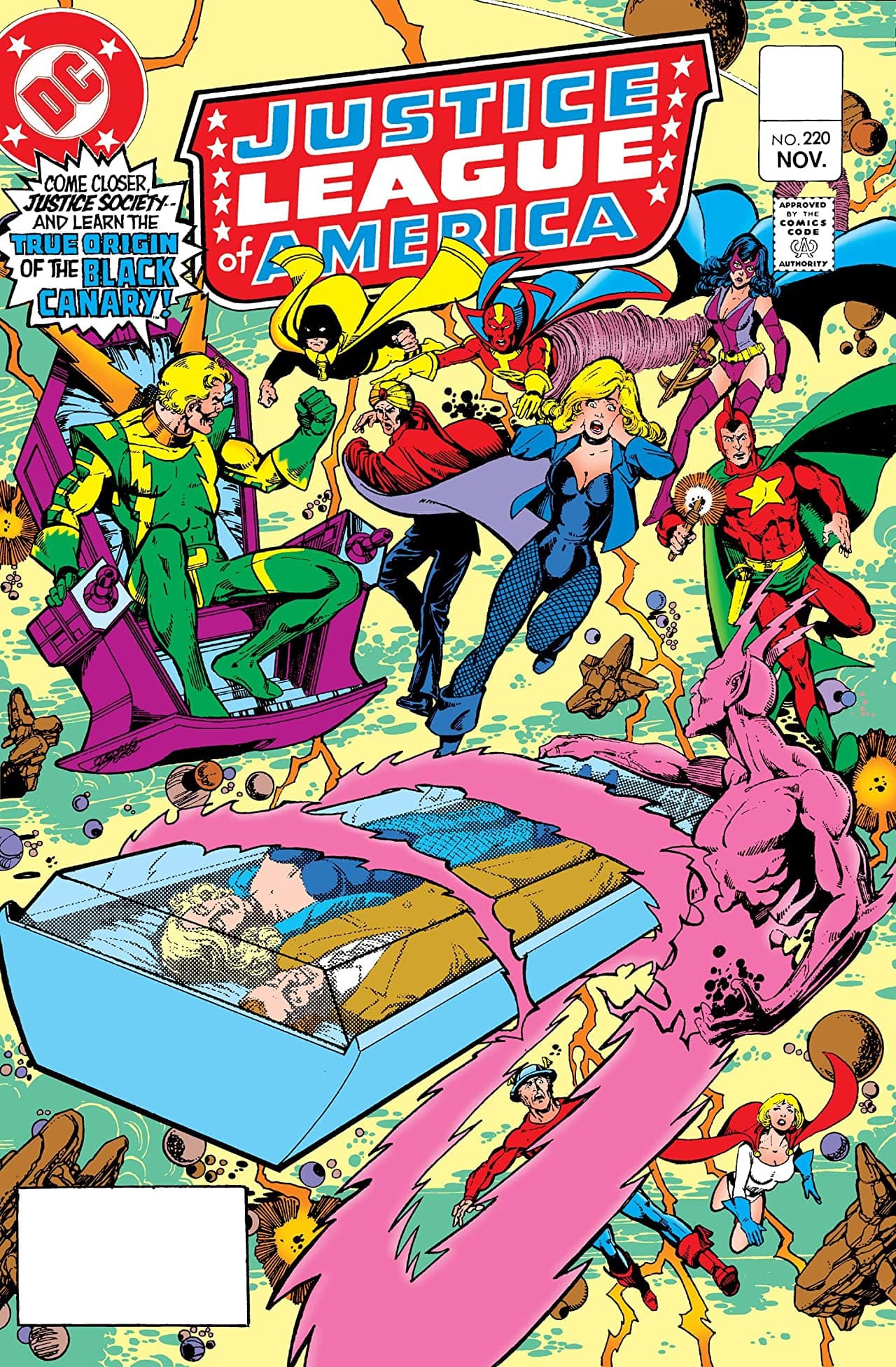 Justice League of America #220 cover
