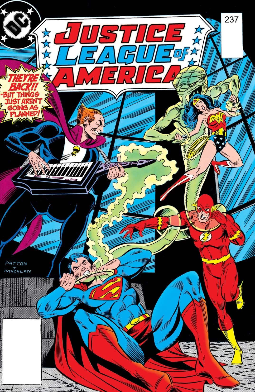 Justice League of America #237 cover