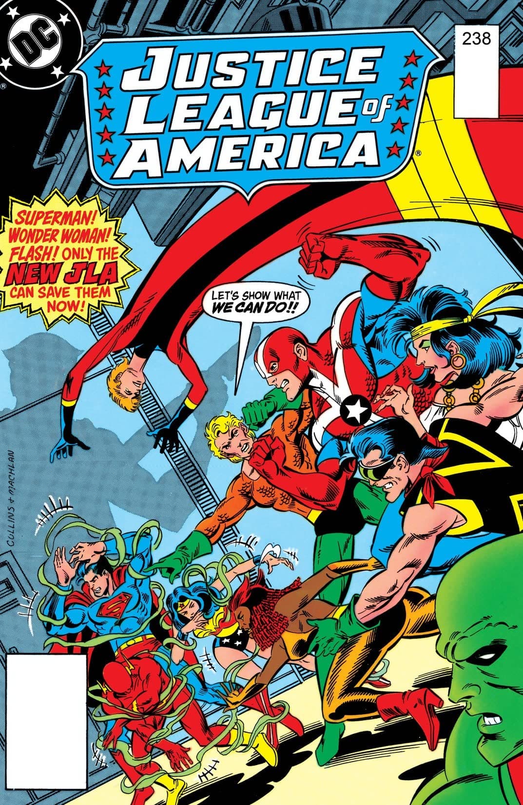 Justice League of America #238 cover