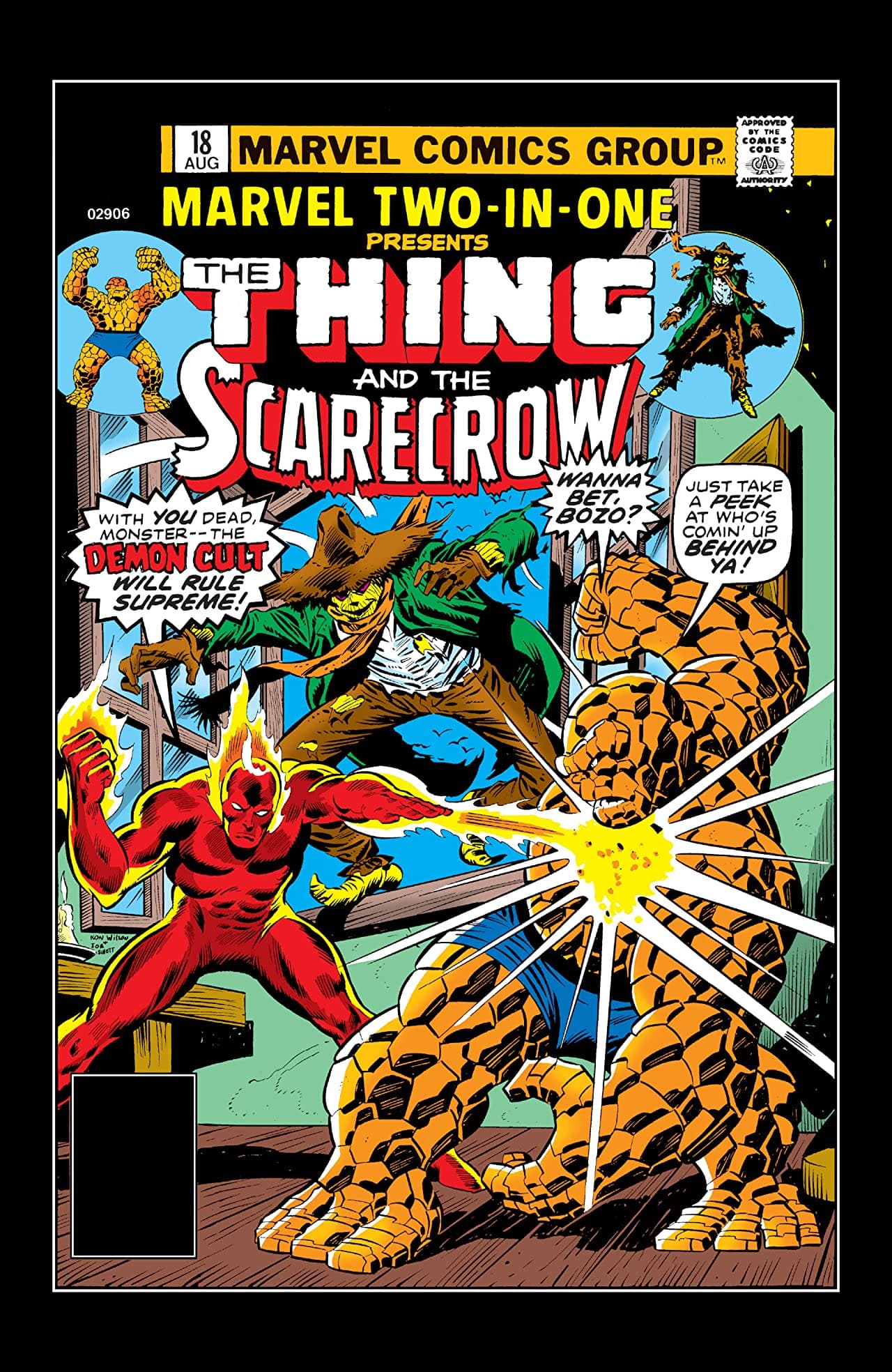 Marvel Two-in-One #18 cover