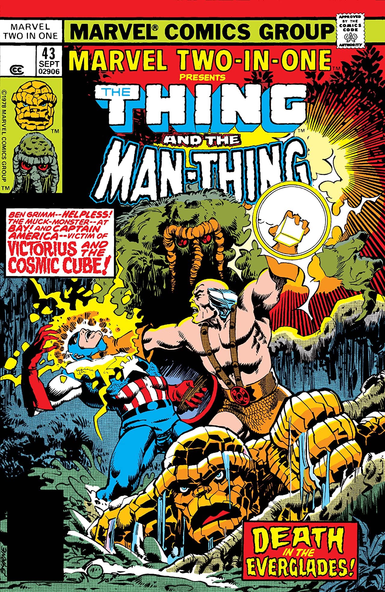 Marvel Two-in-One #43 cover