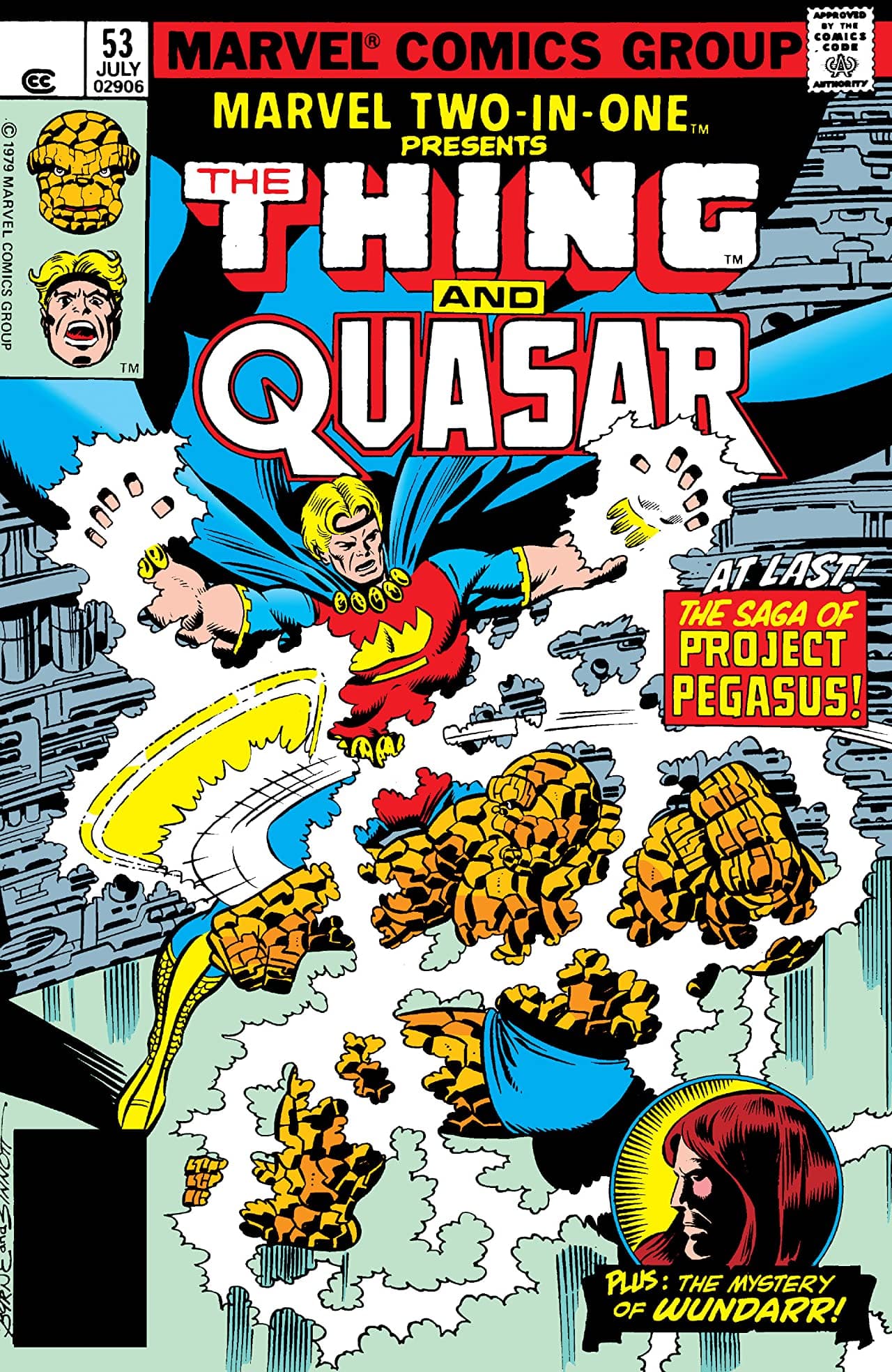 Marvel Two-in-One #53 cover