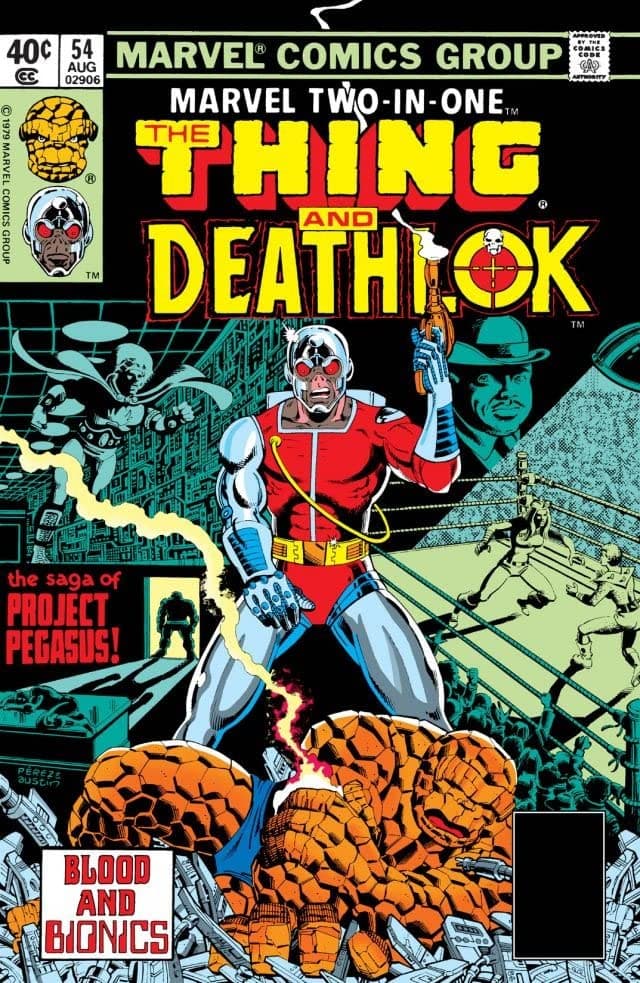 Marvel Two-in-One #54 cover