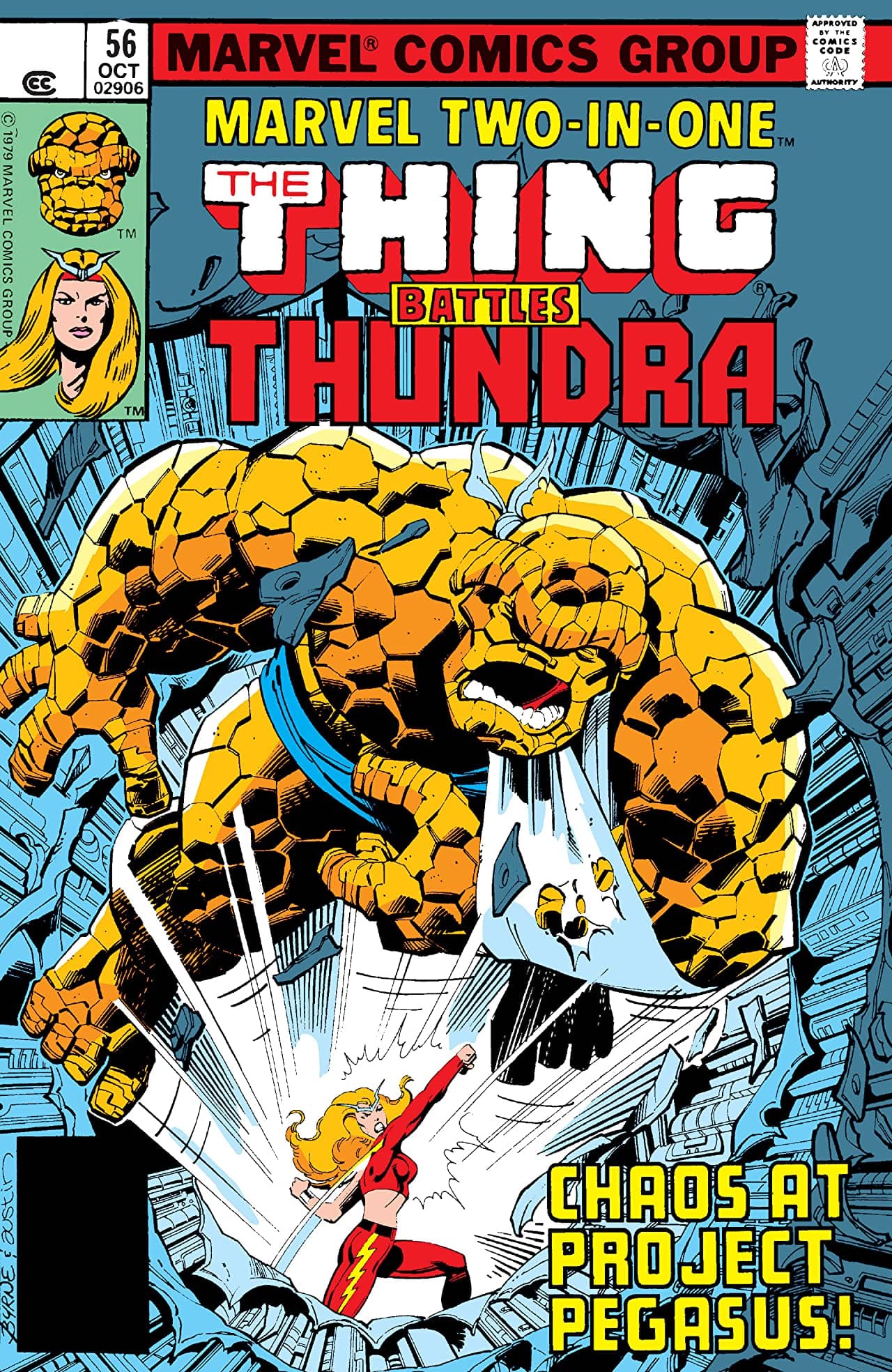 Marvel Two-in-One #56 cover