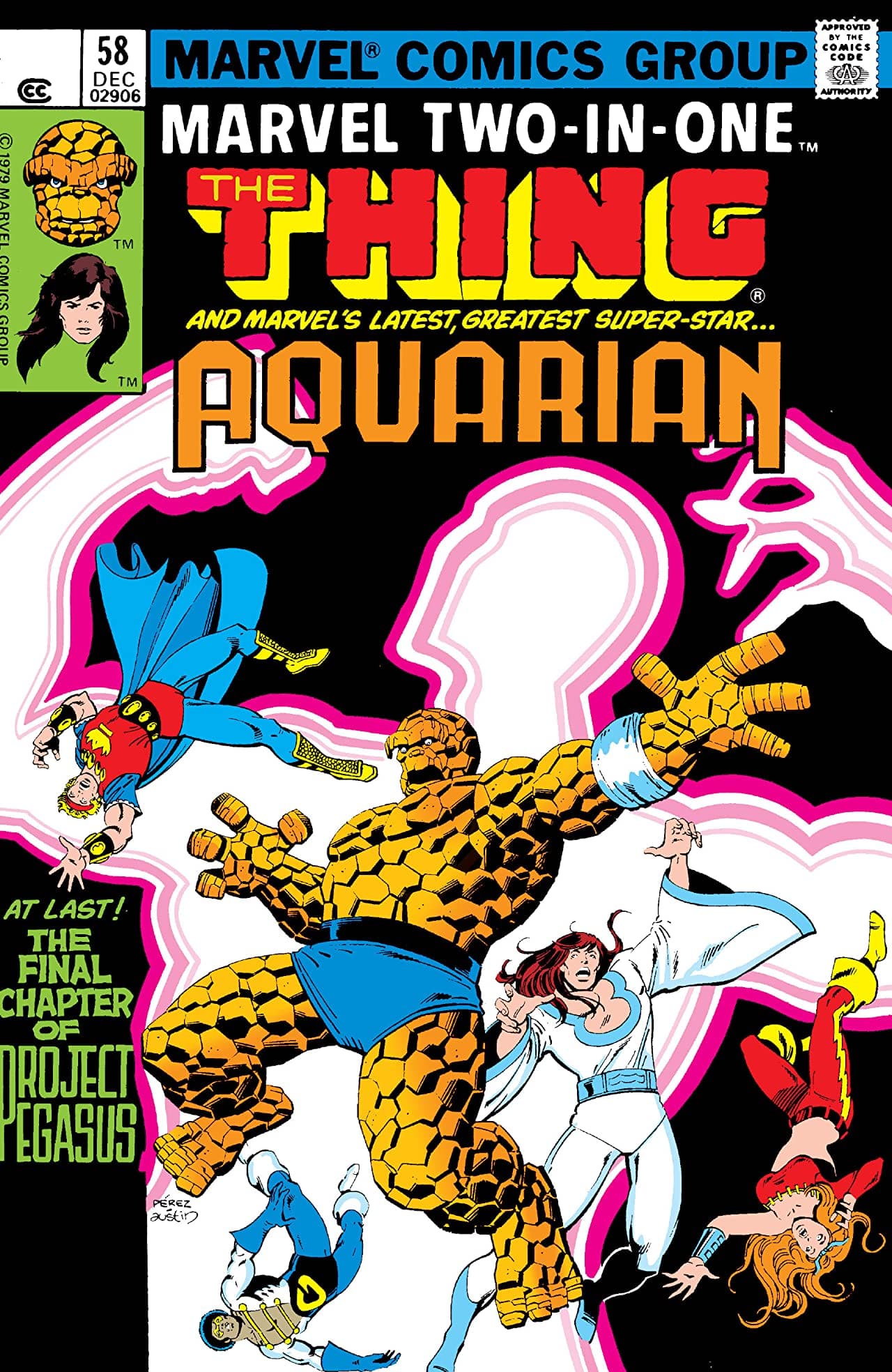 Marvel Two-in-One #58 cover