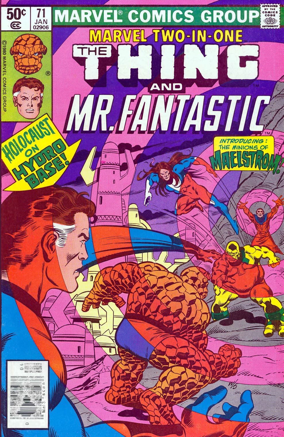 Marvel Two-in-One #71 cover