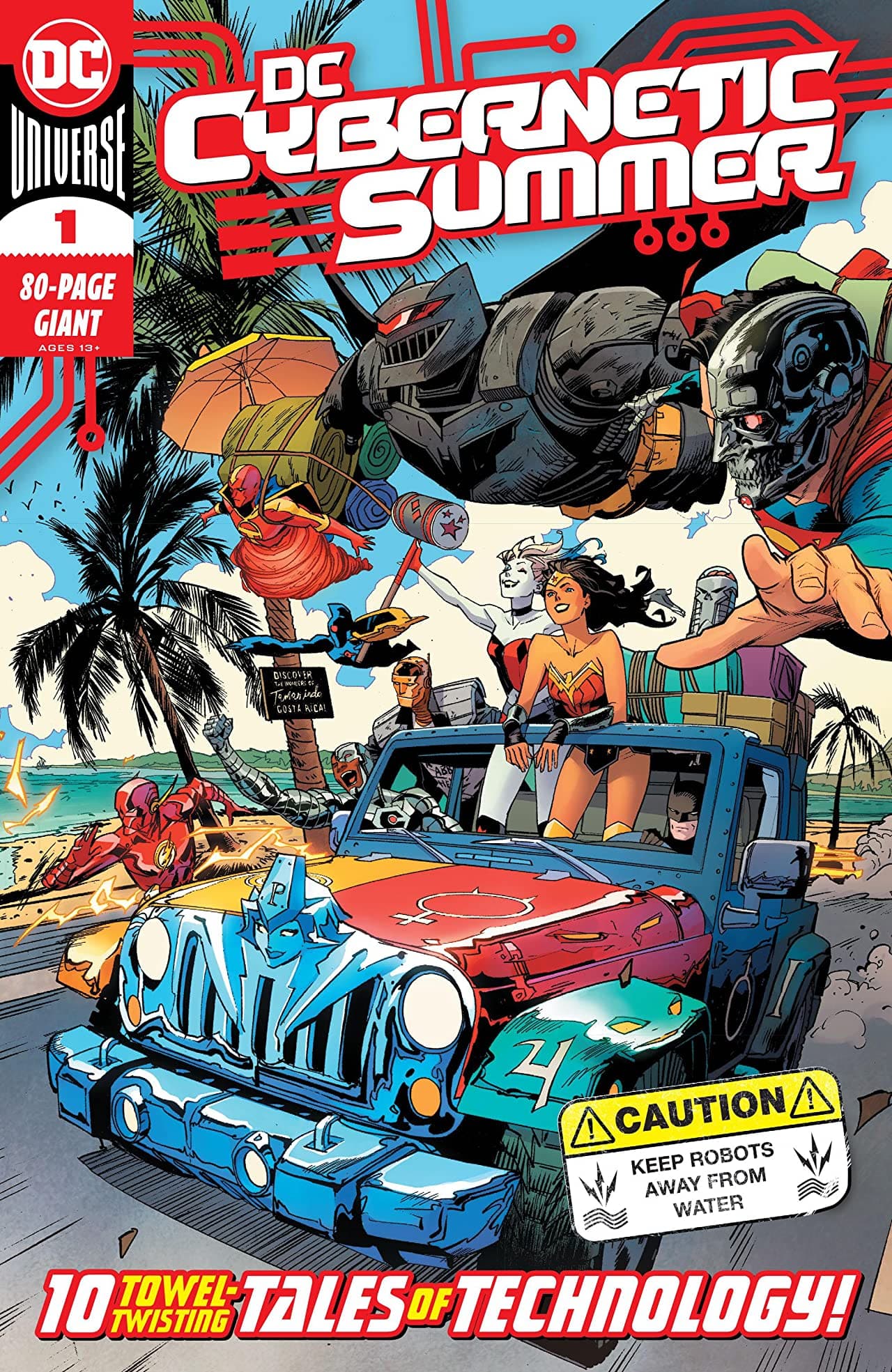 DC Cybernetic Summer #1 cover