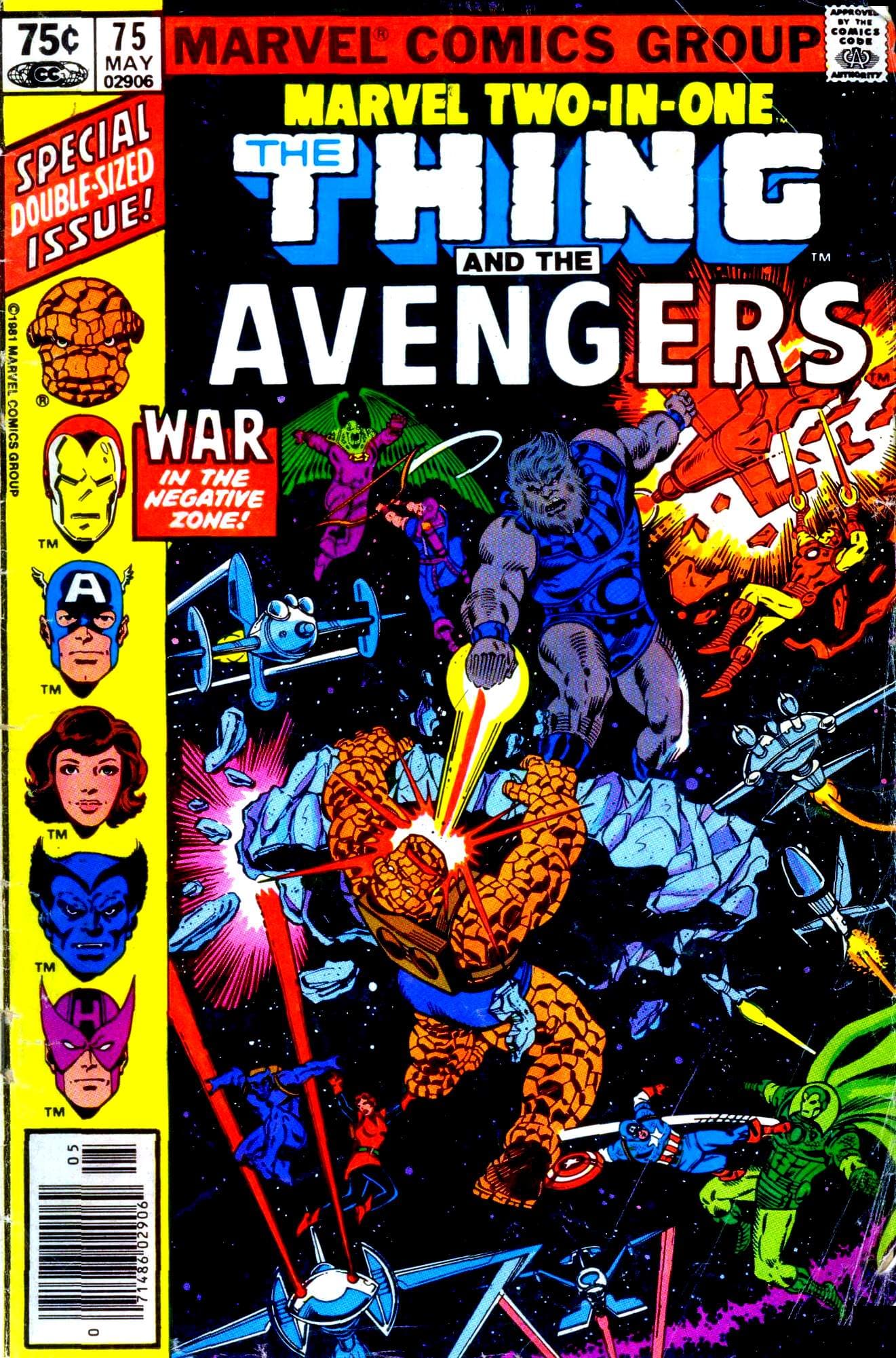 Marvel Two-in-One #75 cover