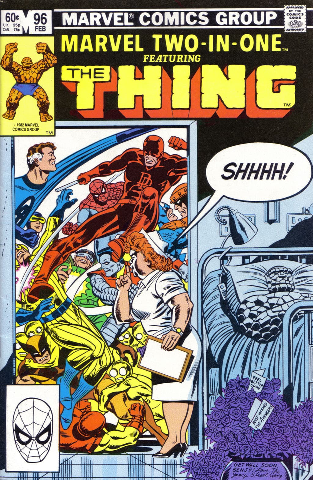 Marvel Two-in-One #96 cover